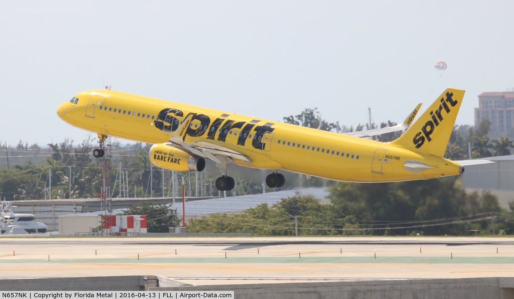 N657NK, 2015 Airbus A321-231 C/N 6672, Spirit