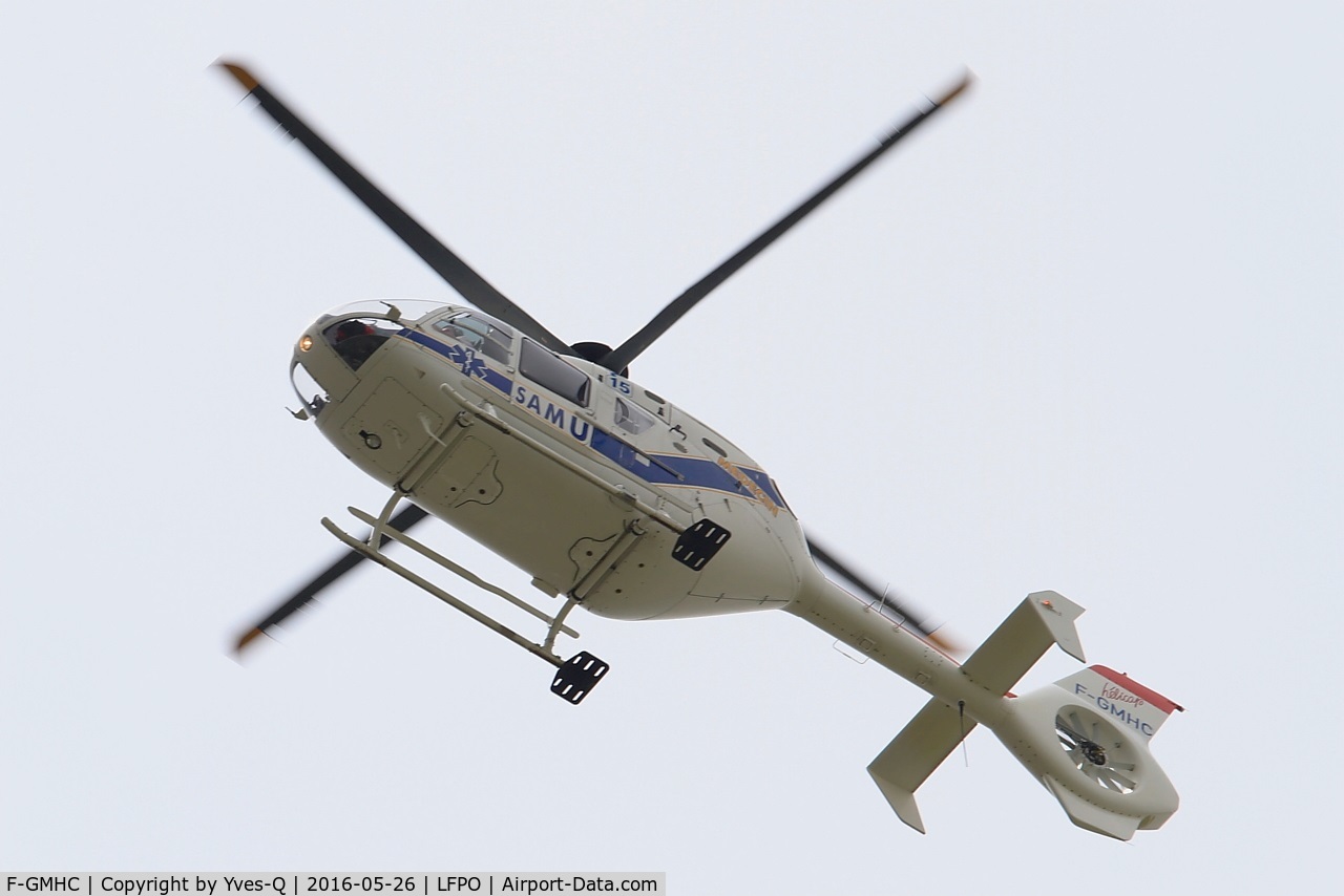F-GMHC, Eurocopter EC-135T-1 C/N 0036, Eurocopter EC-135T-1, crossing axes, Paris-Orly Airport (LFPO-ORY)