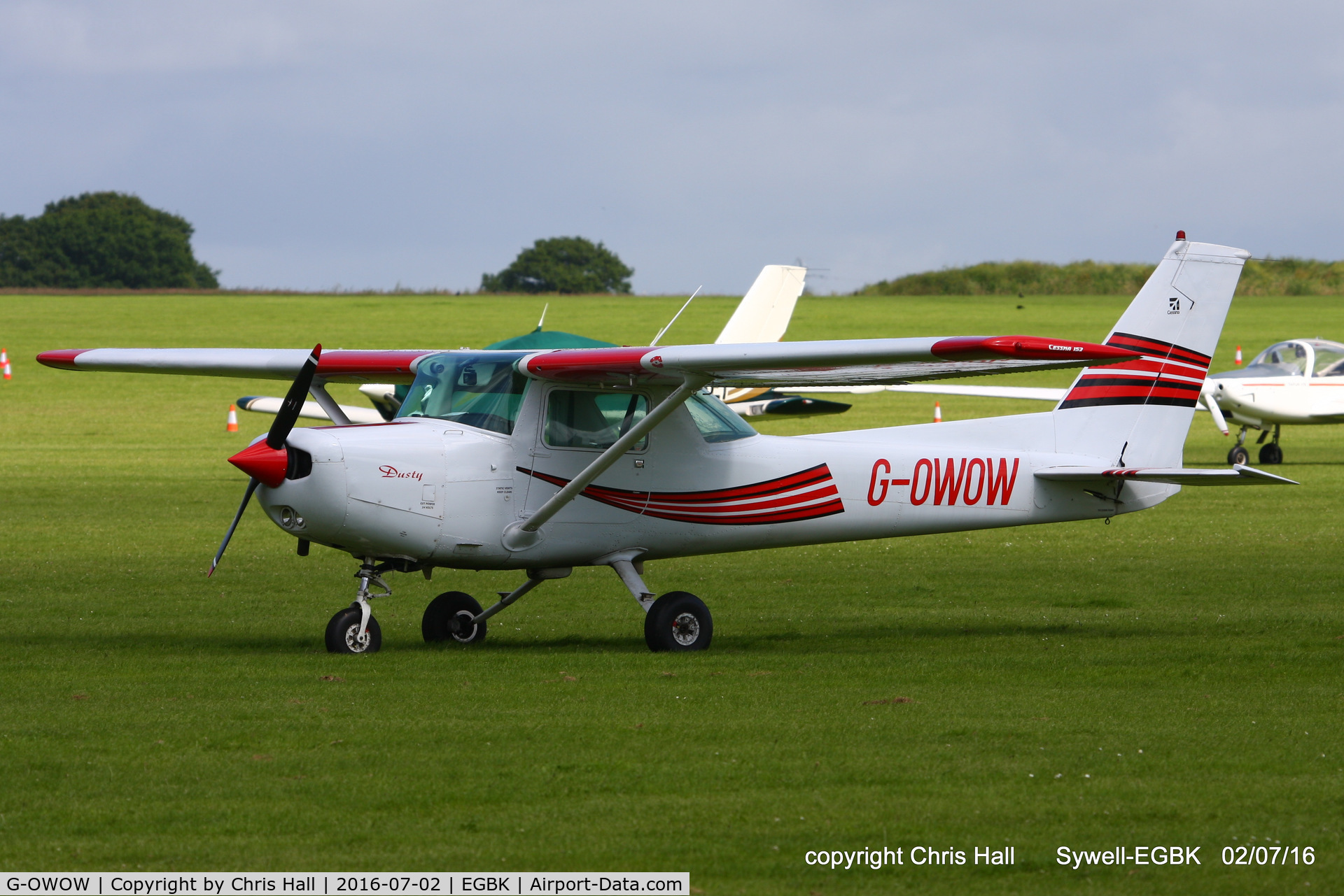 G-OWOW, 1979 Cessna 152 C/N 152-83199, at Aeroexpo 2016