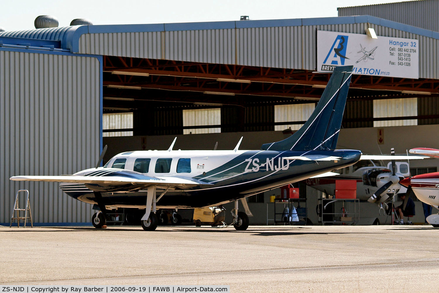 ZS-NJD, Smith Aerostar 600 C/N 600309114, Piper PA-60-600 Aerostar [60-0309-114] Pretoria-Wonderboom~ZS 19/09/2006