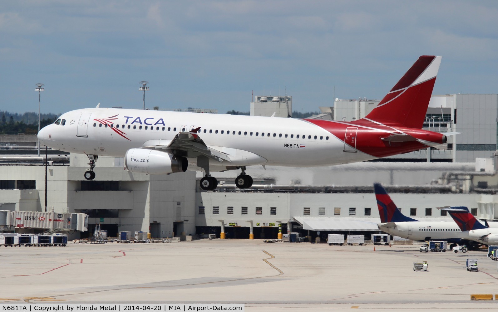 N681TA, 2008 Airbus A320-233 C/N 3577, Taca A320