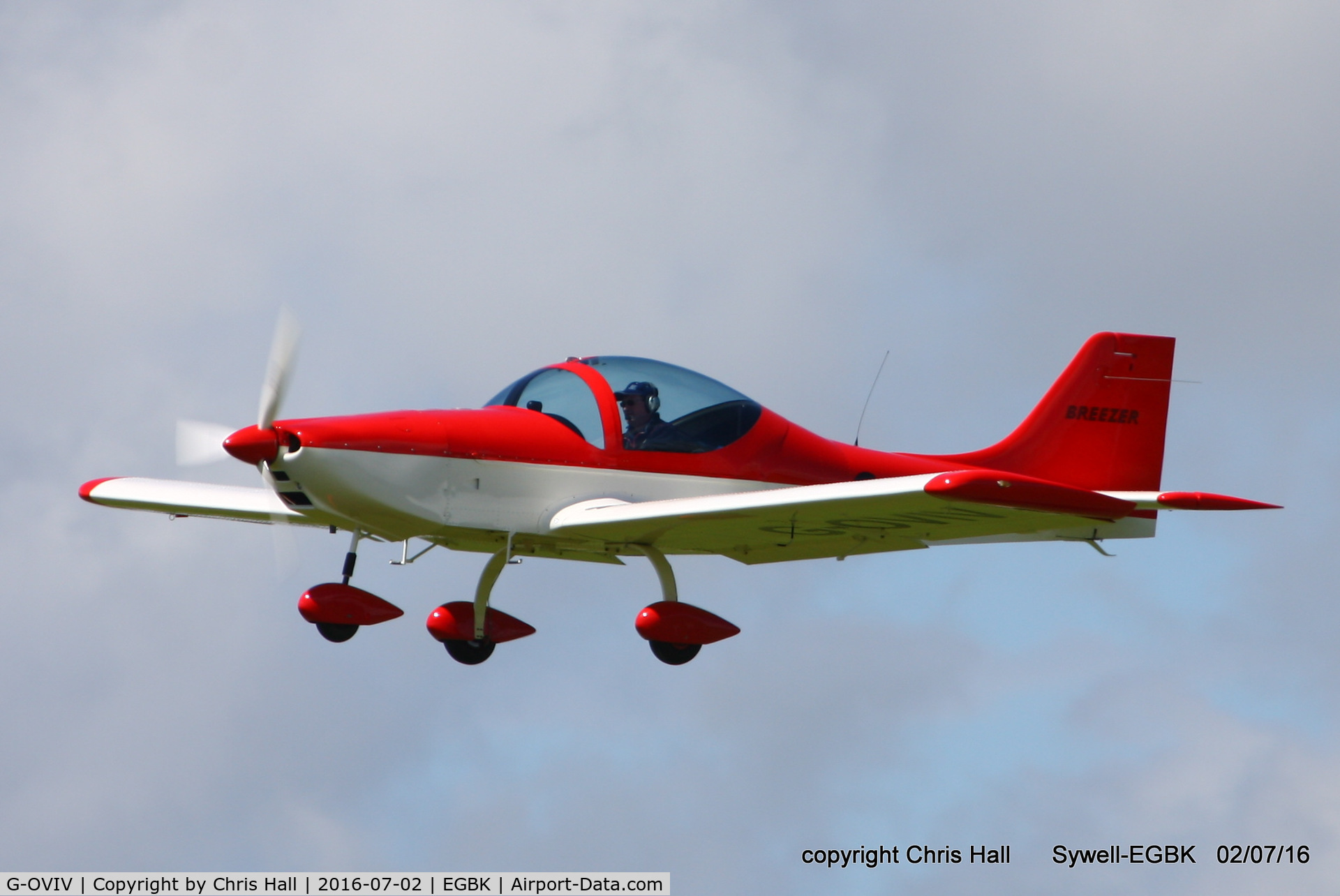 G-OVIV, 2011 Breezer B600 C/N 016LSA, at Aeroexpo 2016