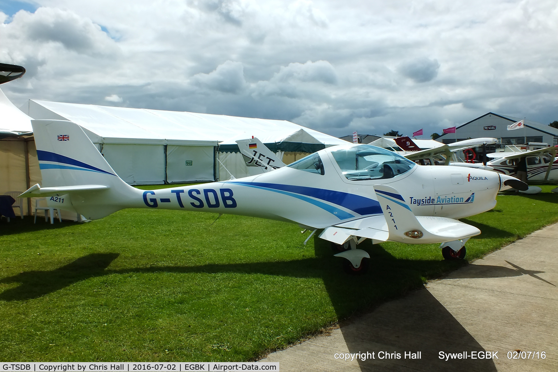 G-TSDB, 2015 Aquila AT01-100A C/N AT01-100A-330, at Aeroexpo 2016