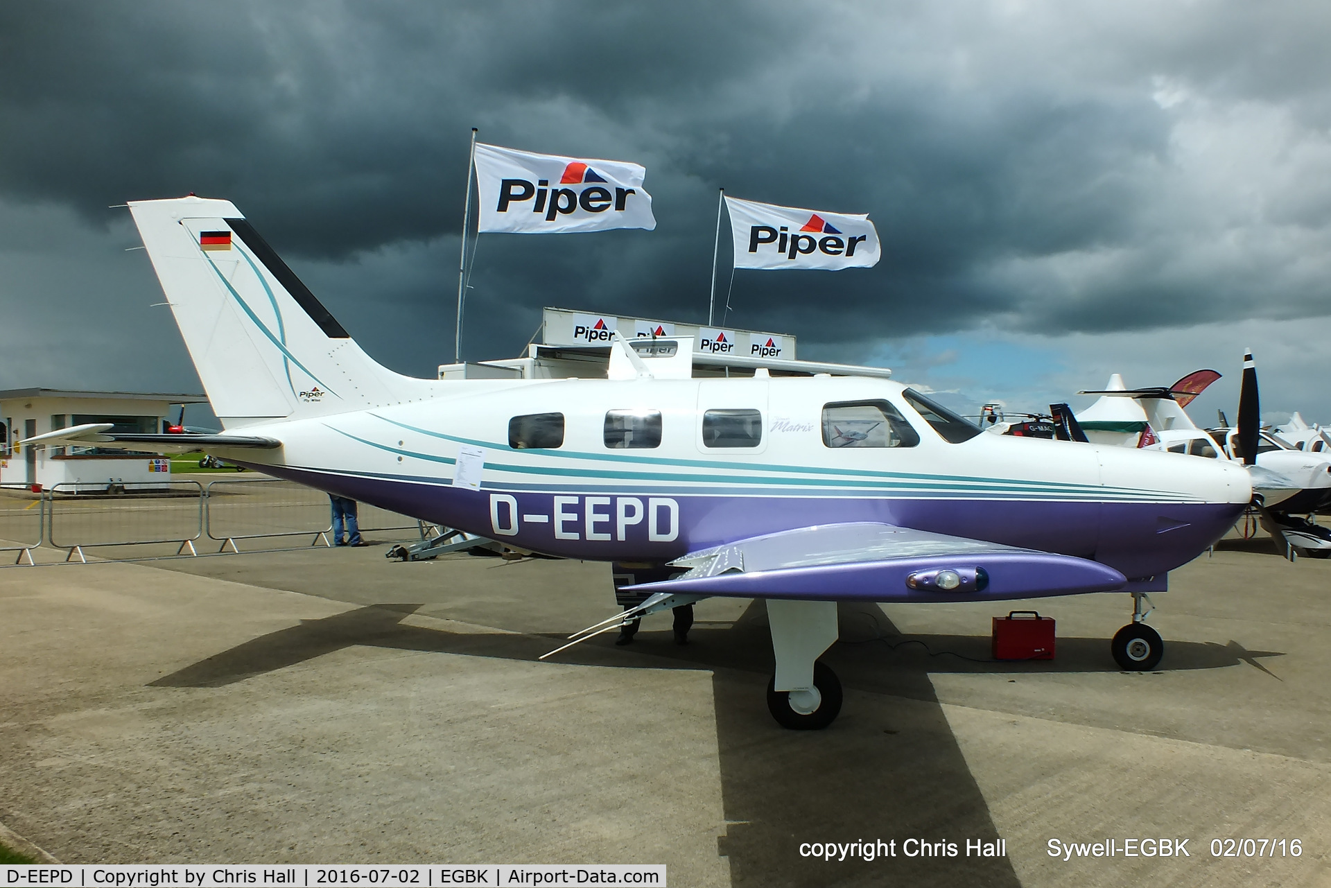 D-EEPD, 2010 Piper PA-46R-350T Malibu Matrix C/N 46-92138, at Aeroexpo 2016