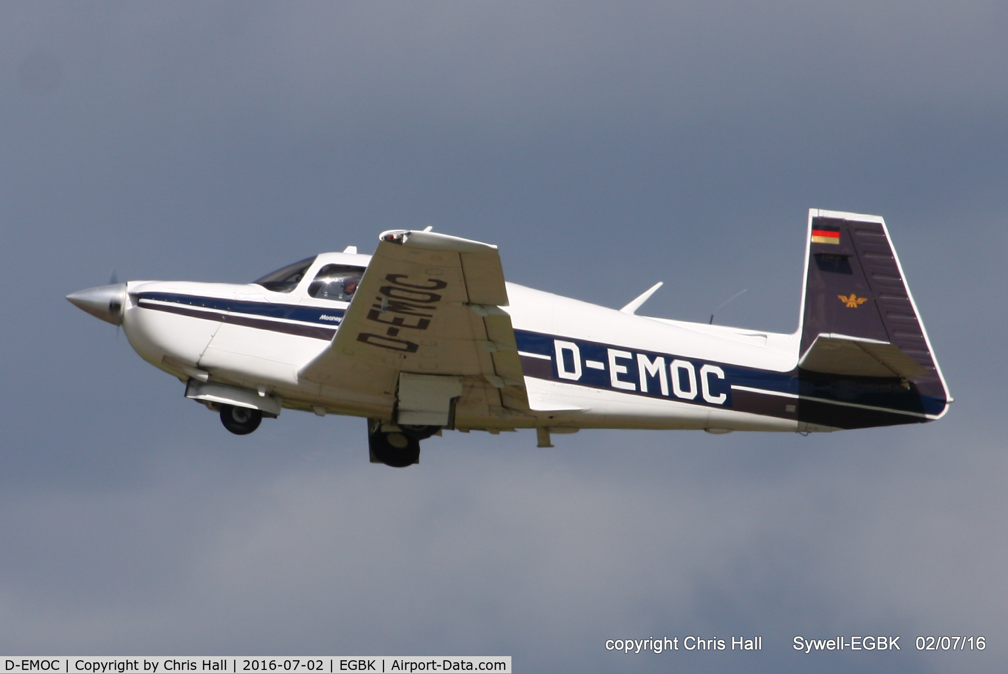 D-EMOC, Mooney M-20J 205 C/N 24-3071, at Aeroexpo 2016