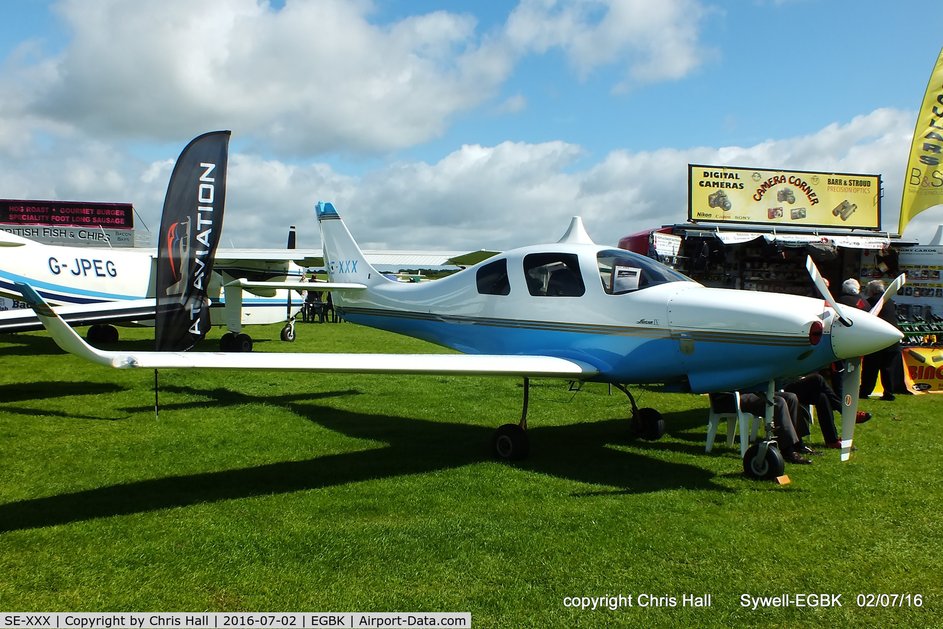 SE-XXX, 2011 Lancair IV C/N LIV-440-1085, at Aeroexpo 2016