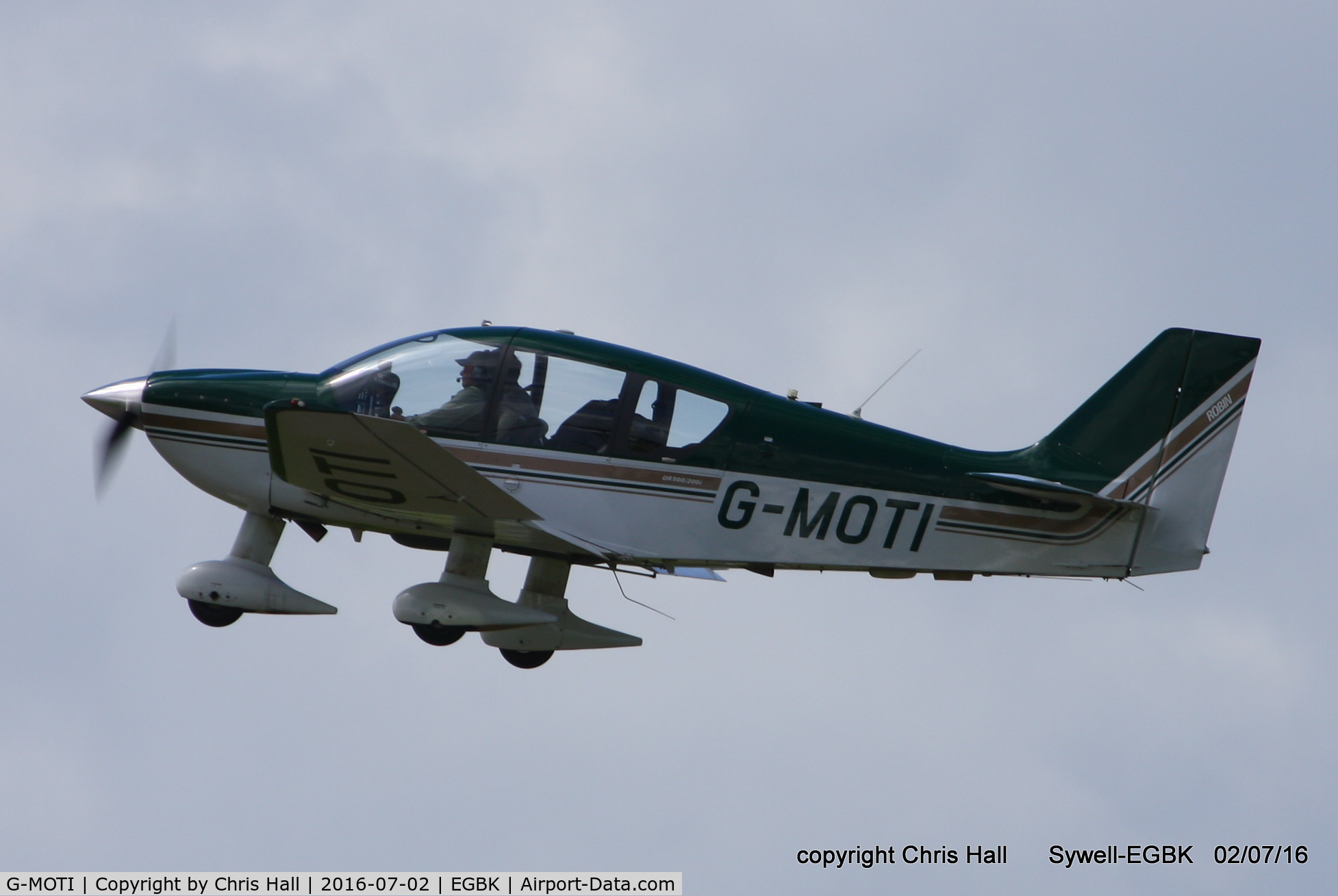 G-MOTI, 1998 Robin DR-400-500 President C/N 0006, at Aeroexpo 2016