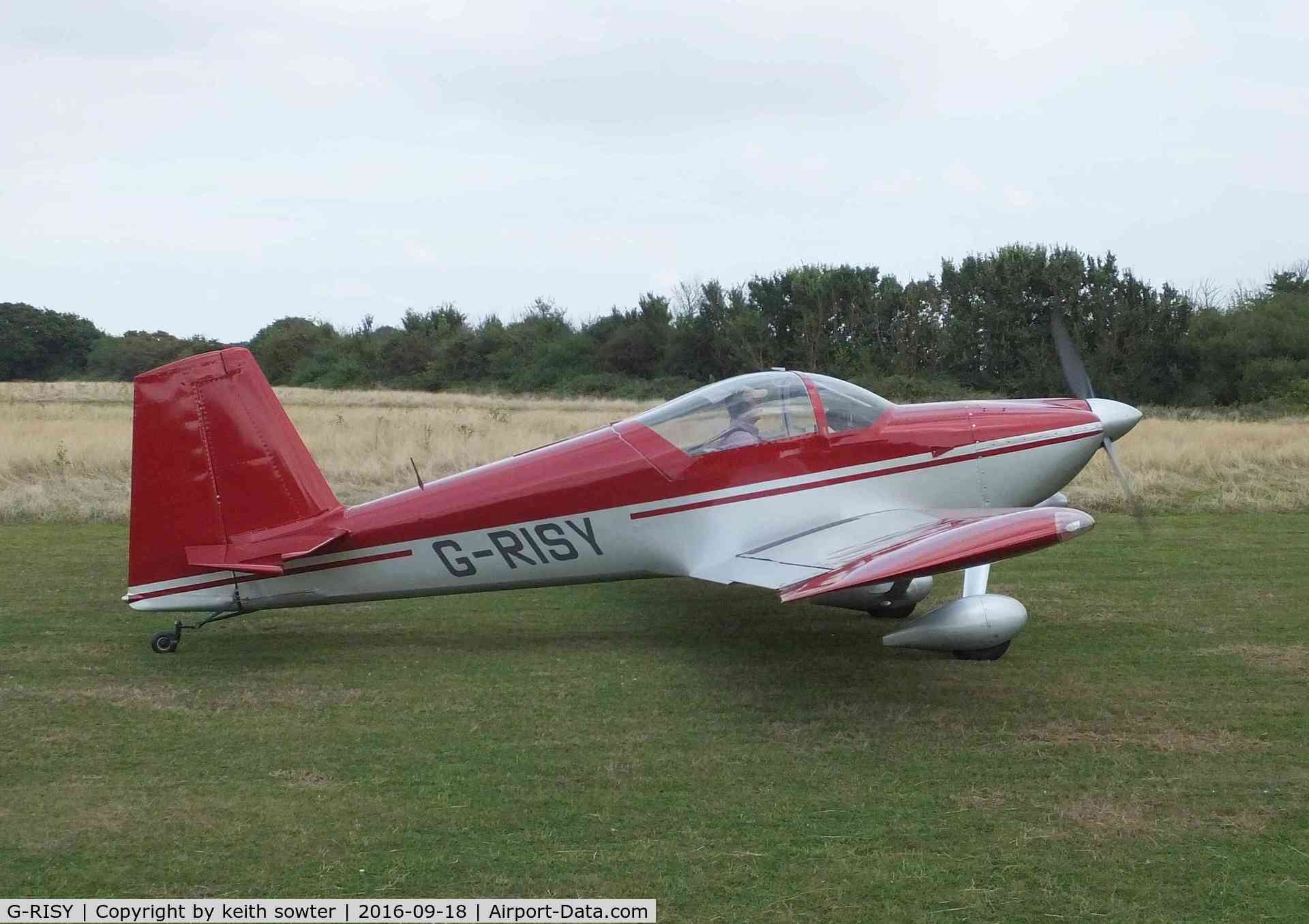 G-RISY, 2008 Vans RV-7 C/N PFA 323-14320, Visiting Stow Maries