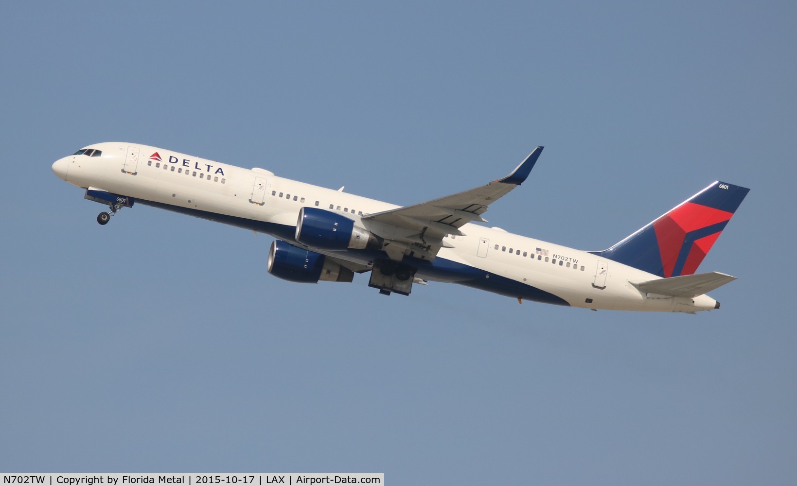 N702TW, 1996 Boeing 757-2Q8 C/N 28162, Delta