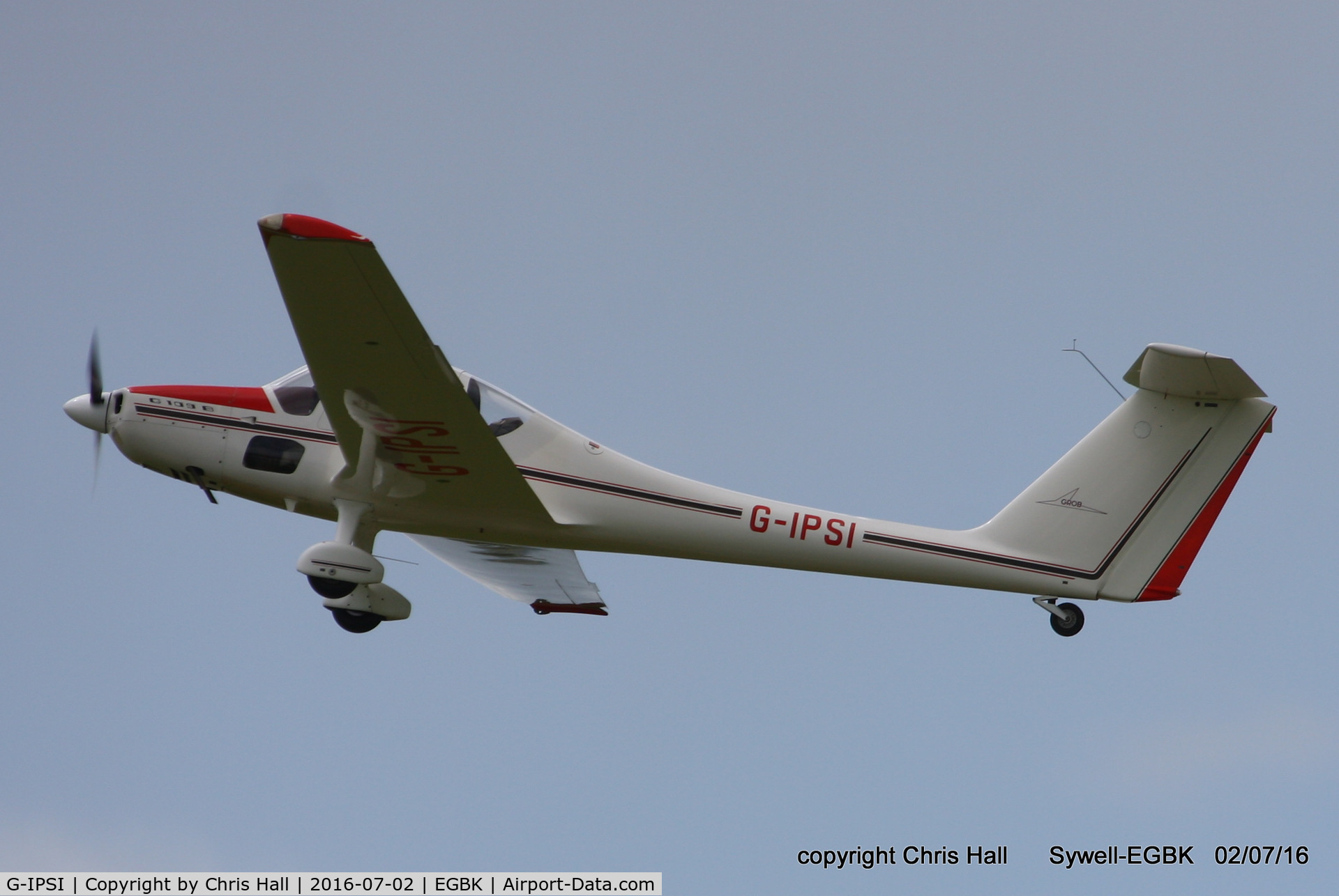 G-IPSI, 1986 Grob G-109B C/N 6425, at Aeroexpo 2016