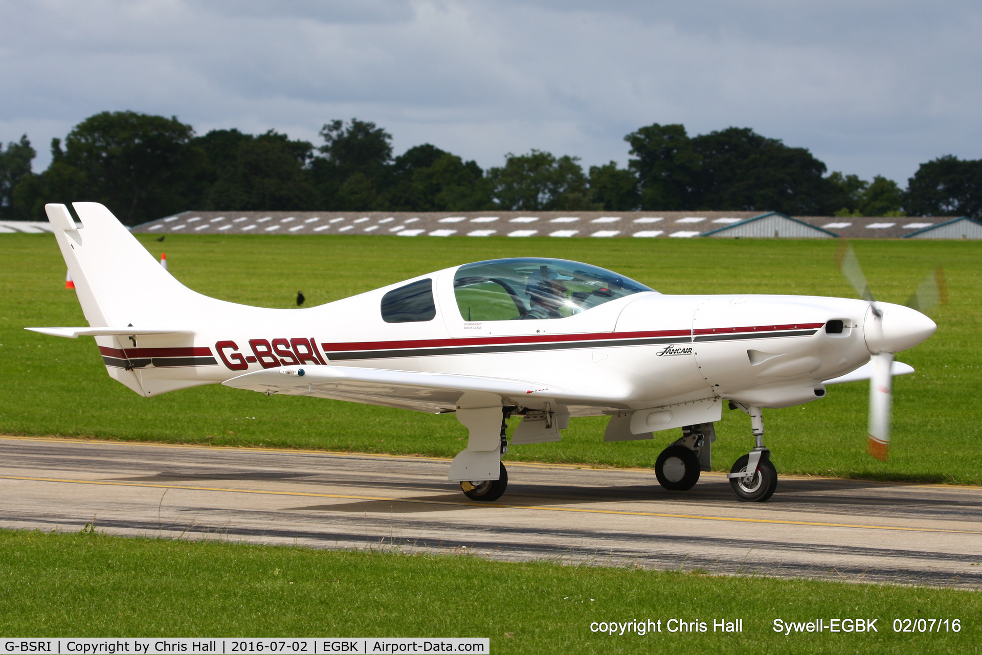 G-BSRI, 1992 Lancair 235 C/N PFA 191-11467, at Aeroexpo 2016