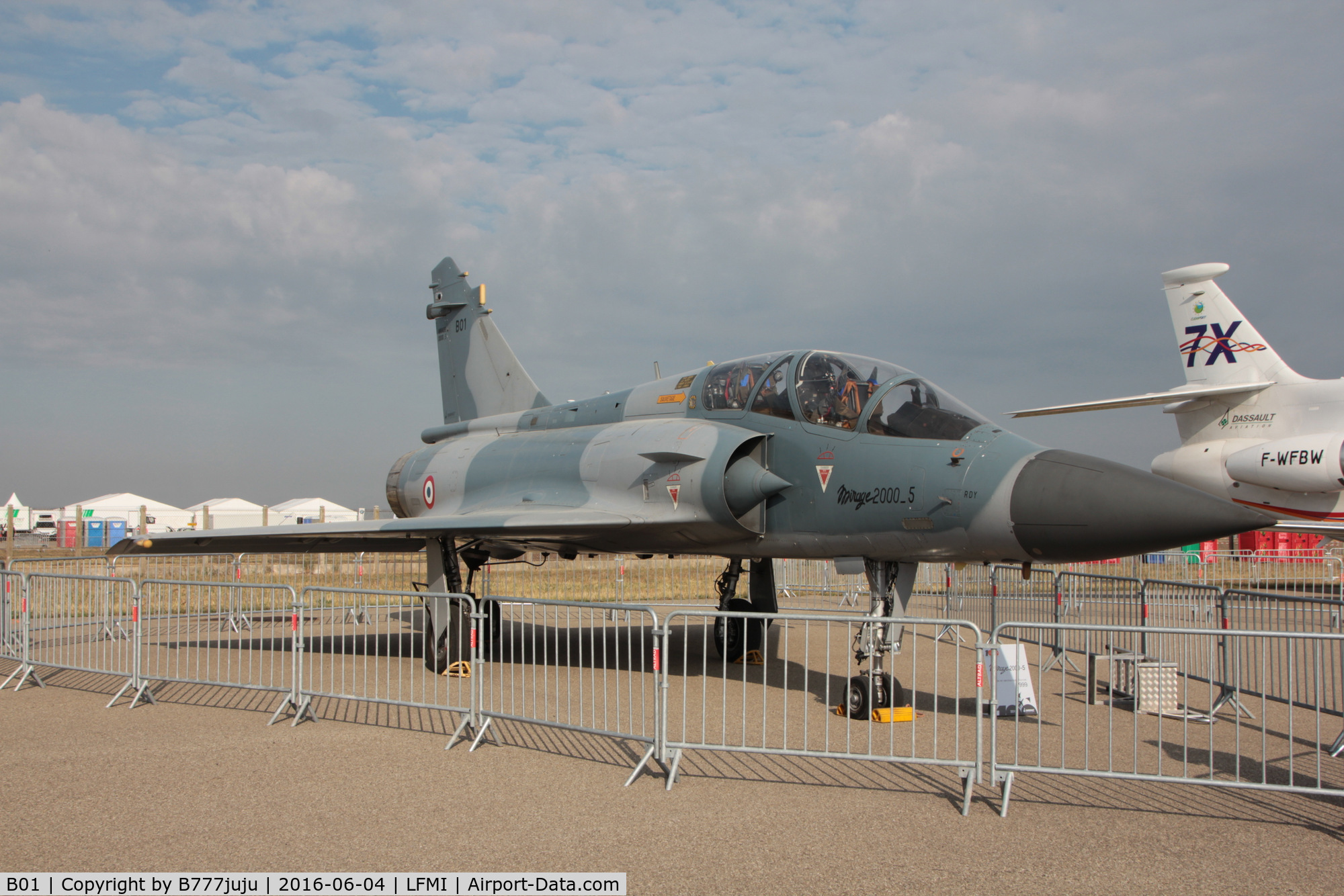 B01, Dassault Mirage 2000-5B C/N Not found BY2, at Istre