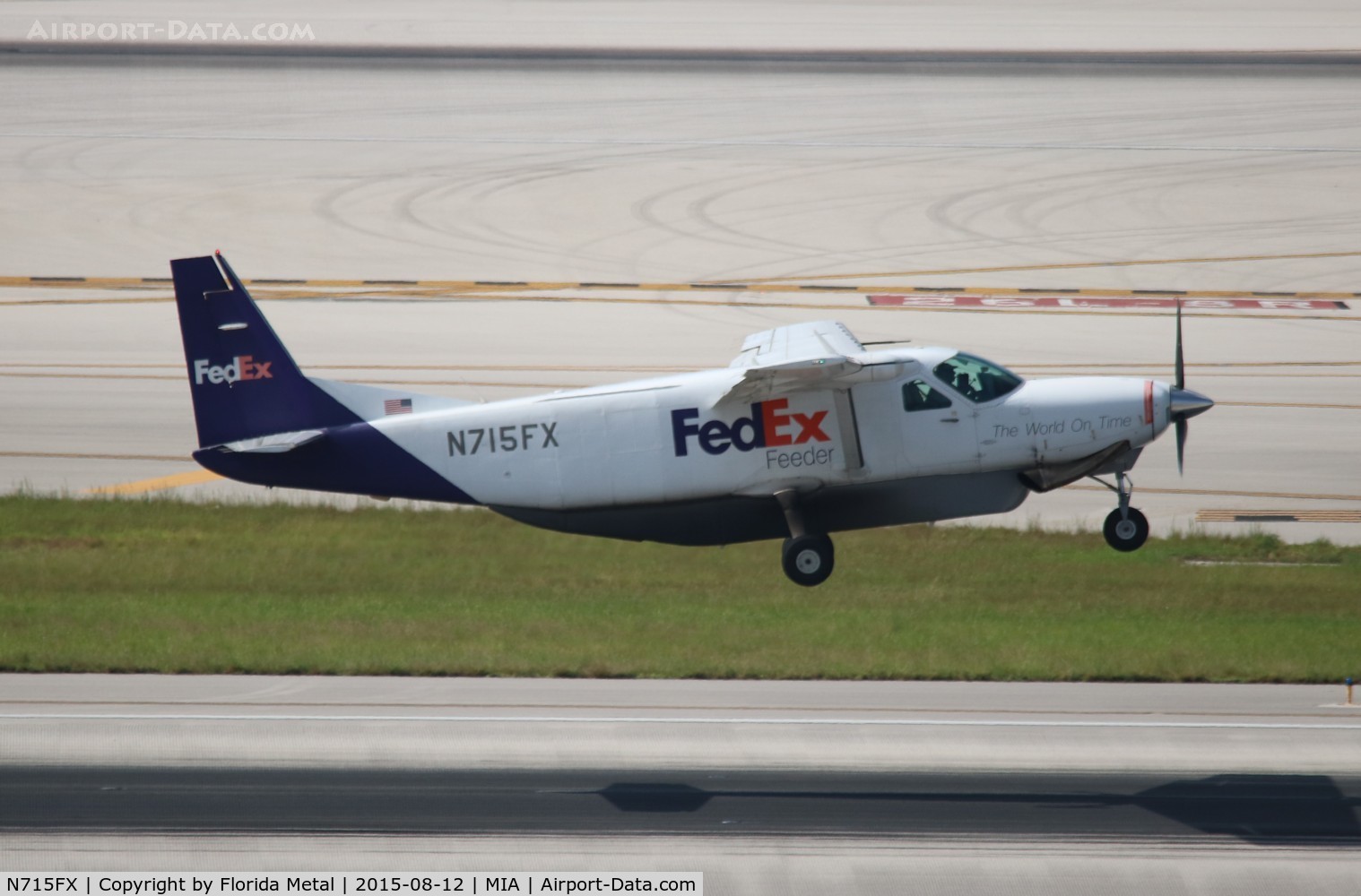 N715FX, 1995 Cessna 208B Super Cargomaster C/N 208B0440, Fed Ex
