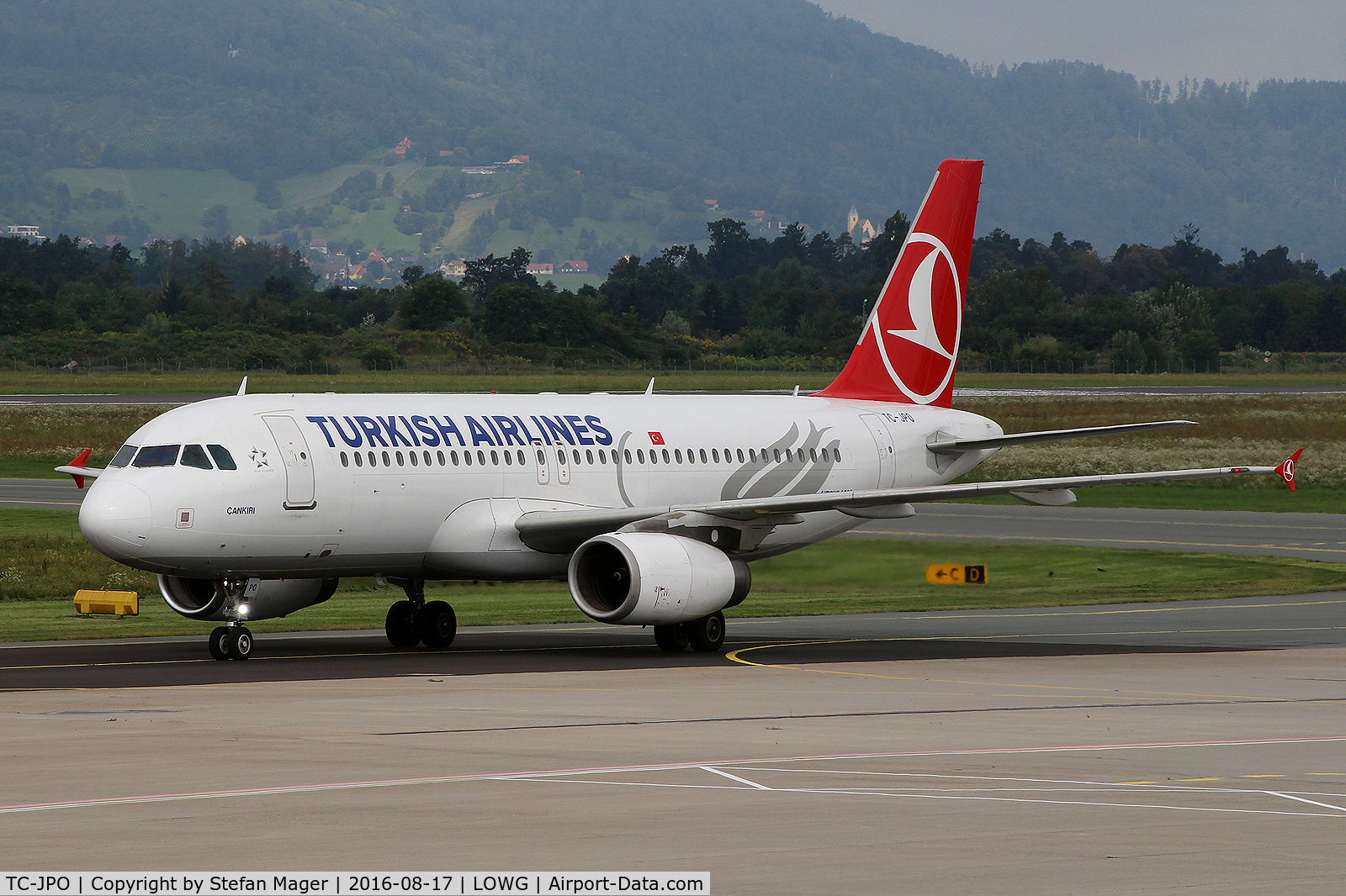 TC-JPO, 2008 Airbus A320-232 C/N 3567, Turkish Airlines A320-200 @GRZ
