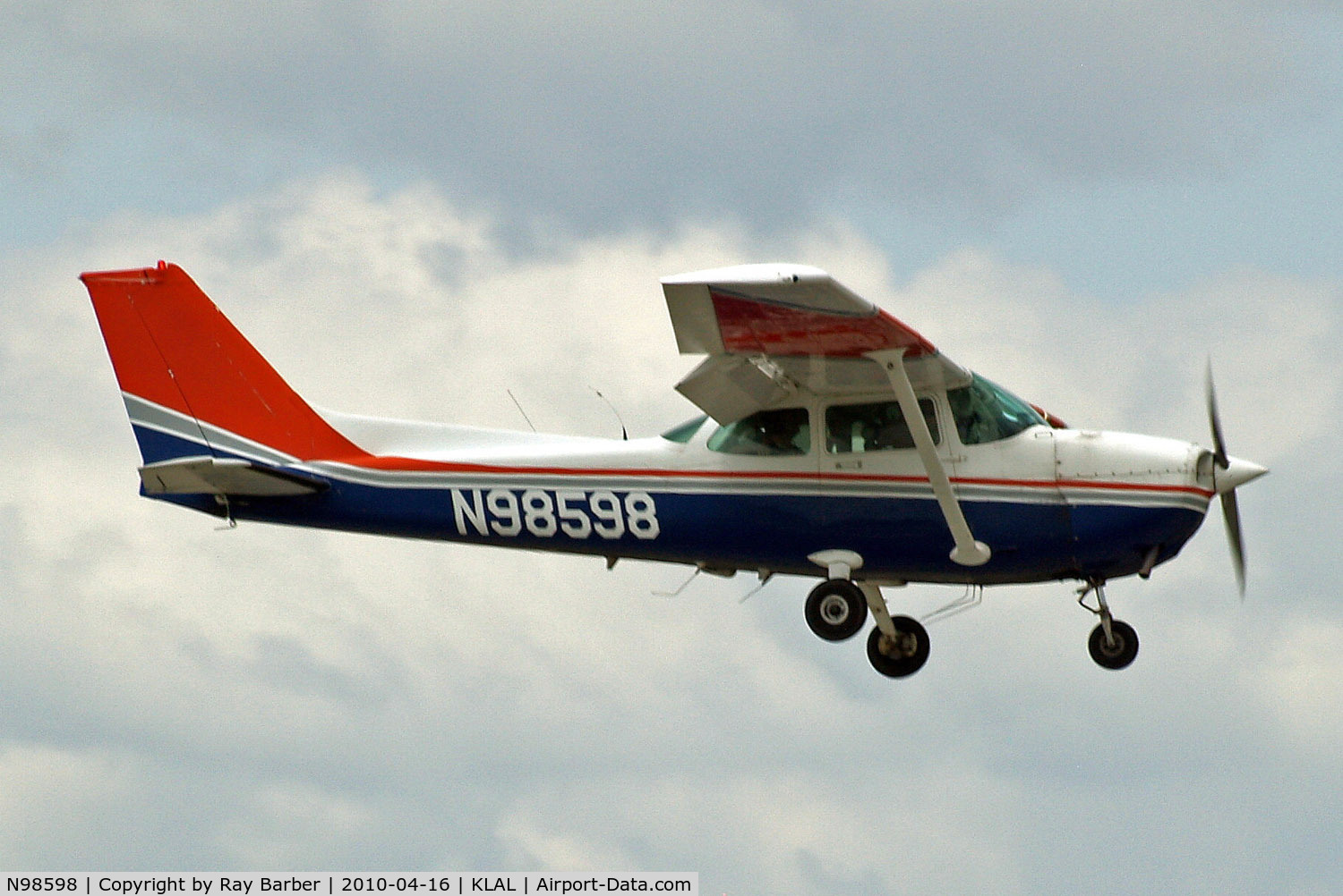 N98598, 1985 Cessna 172P C/N 17276320, Cessna 172P Skyhawk [172-76320] (Civil Air Patrol) Lakeland-Linder~N 16/04/2010
