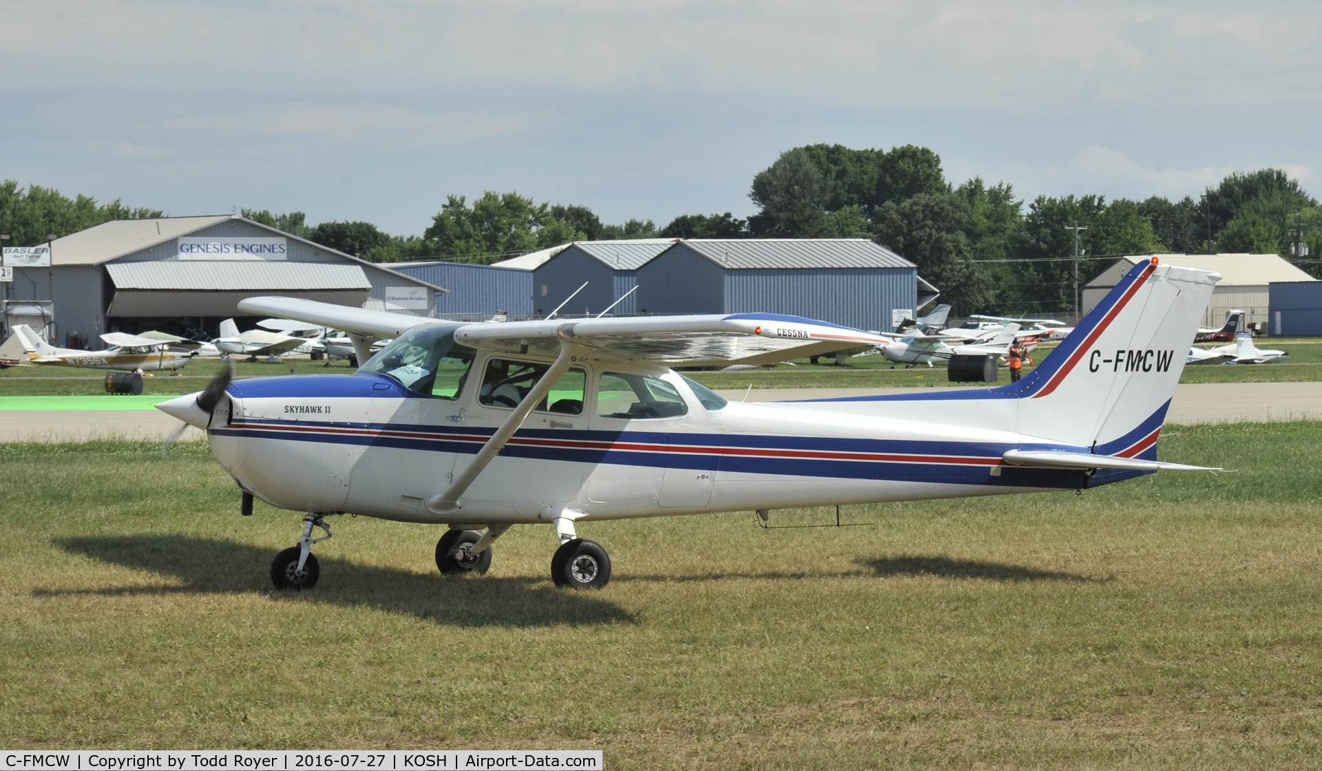 C-FMCW, 1981 Cessna 172P C/N 17275079, Airventure 2016