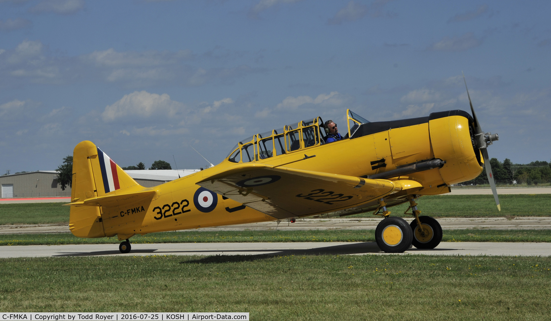 C-FMKA, 1941 Noorduyn AT-16 Harvard II C/N 75-3496, Airventure 2016