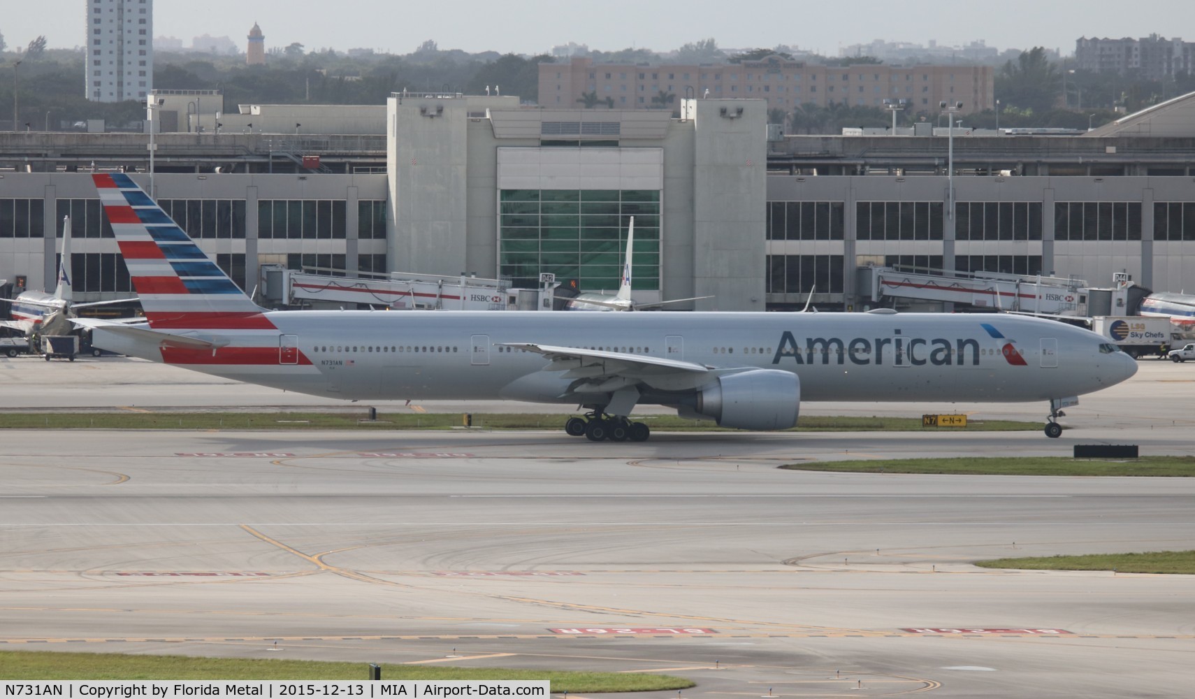 N731AN, 2014 Boeing 777-323/ER C/N 33523, American