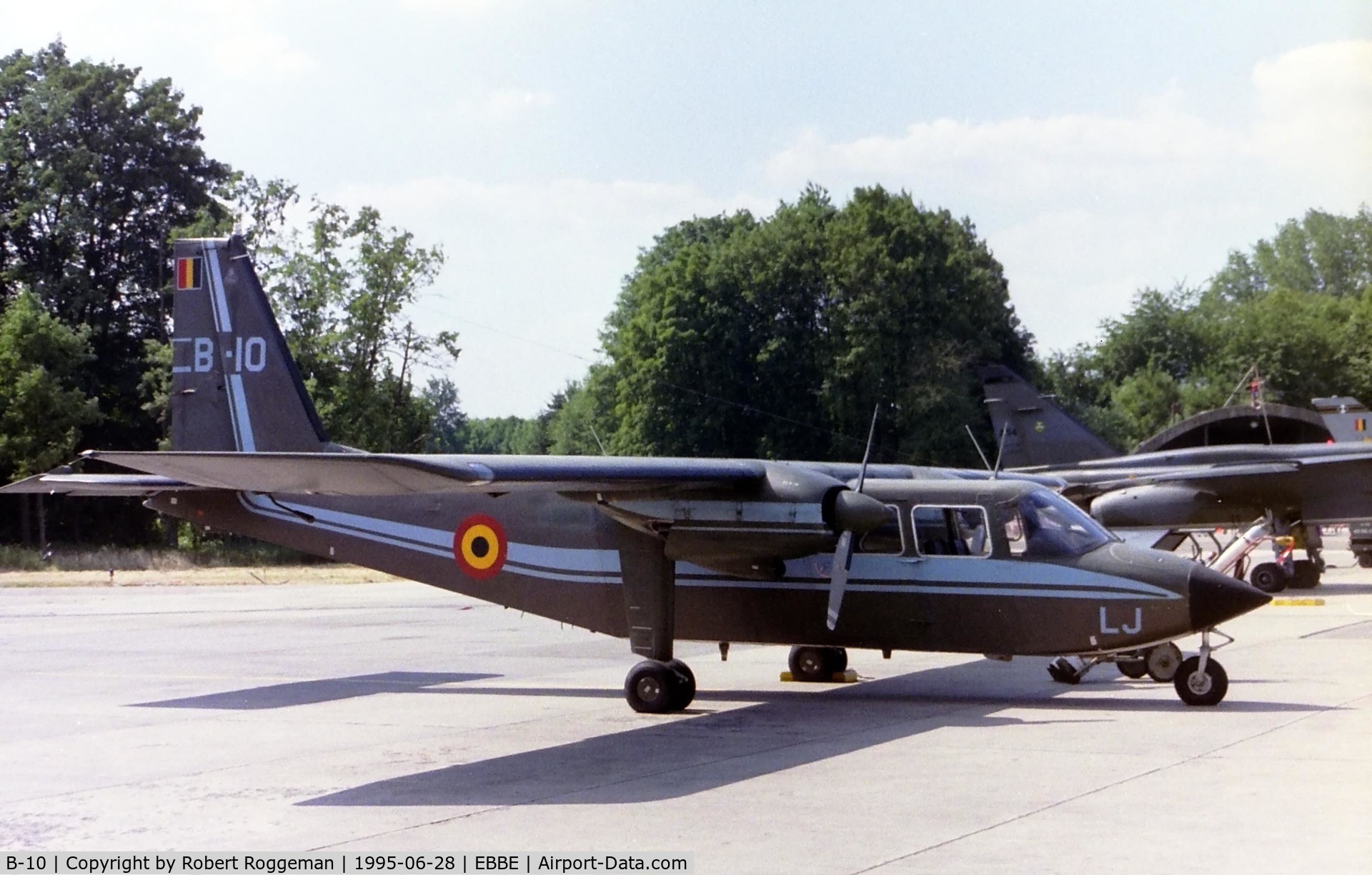B-10, 1976 Britten-Norman BN-2A-21 Islander C/N 541, OT-ALJ.
