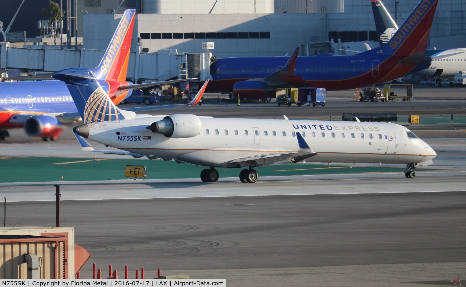 N755SK, 2005 Bombardier CRJ-700 (CL-600-2C10) Regional Jet C/N 10220, United Express