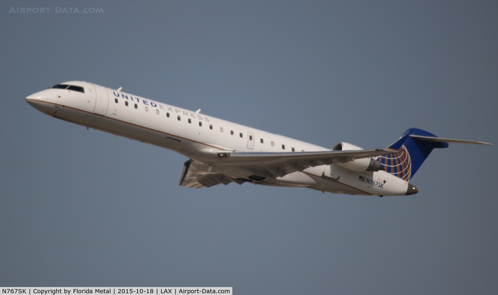 N767SK, 2005 Bombardier CRJ-702 (CL-600-2C10) Regional Jet C/N 10233, United Express