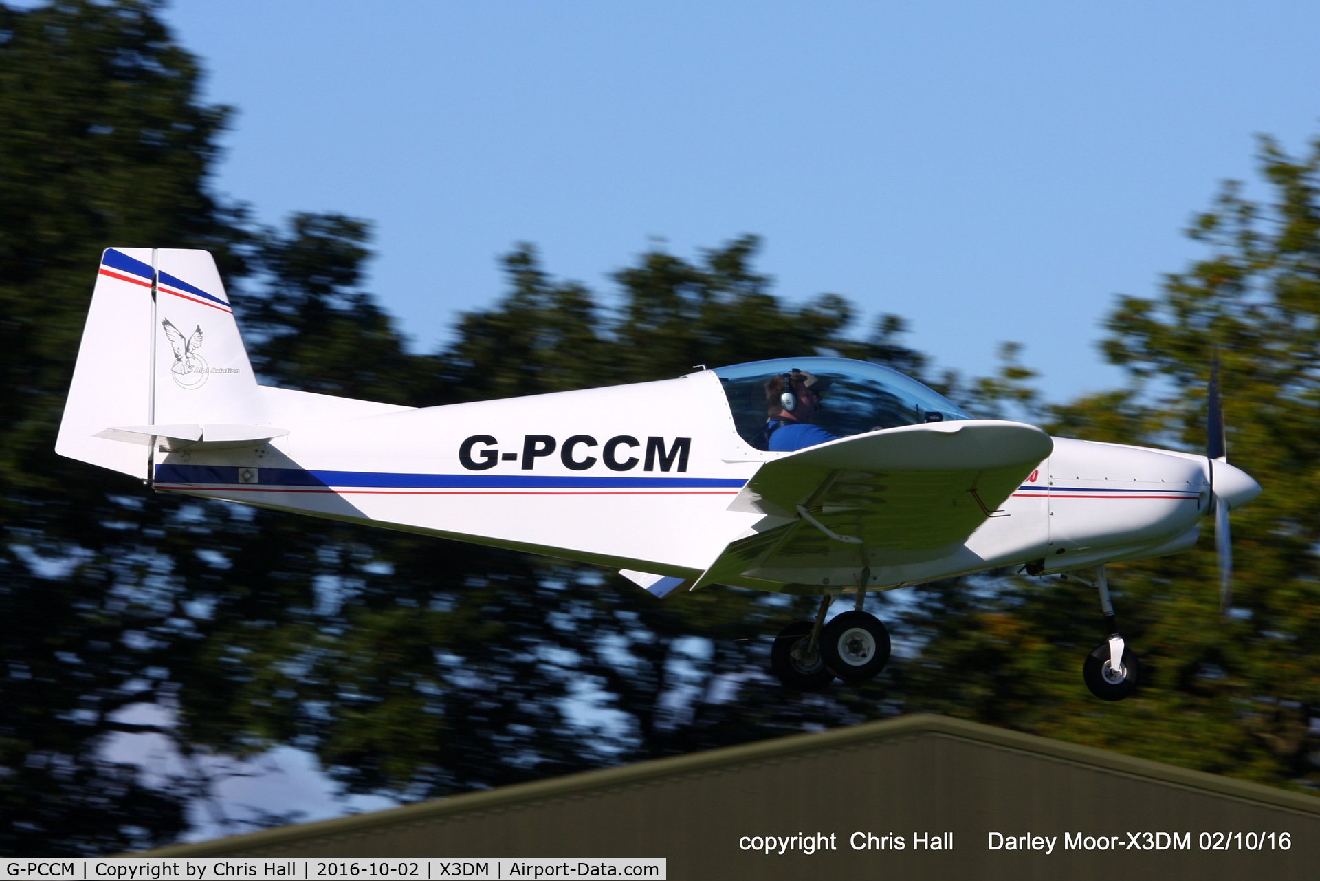 G-PCCM, 2014 Alpi Aviation Pioneer 200-M C/N LAA 334-15250, at Darley Moor Airfield
