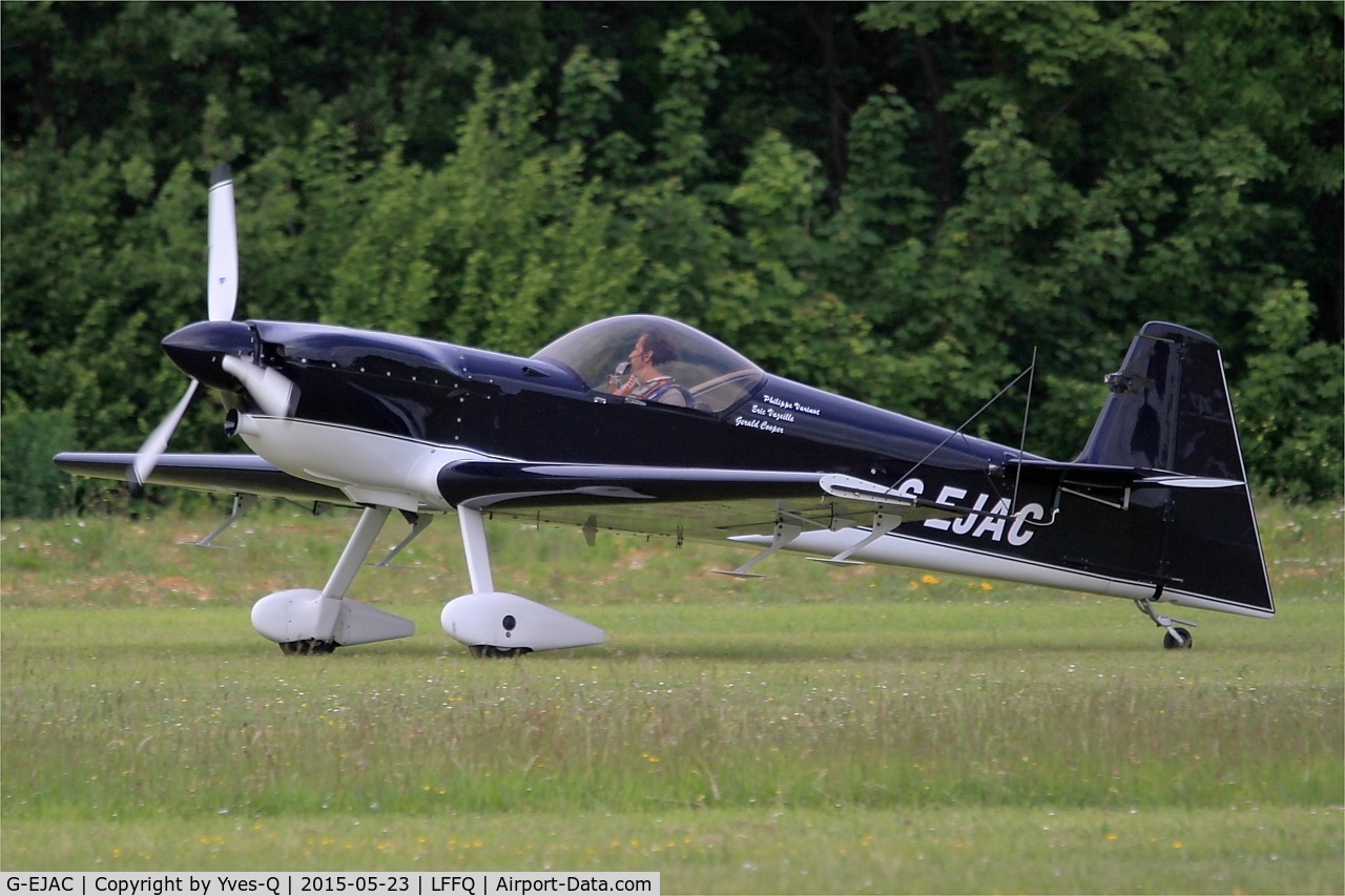 G-EJAC, 1999 Cap Aviation CAP-232 C/N 20, Cap Aviation CAP-232, Landing rwy 28, La Ferté-Alais Airfield (LFFQ) Air show 2015