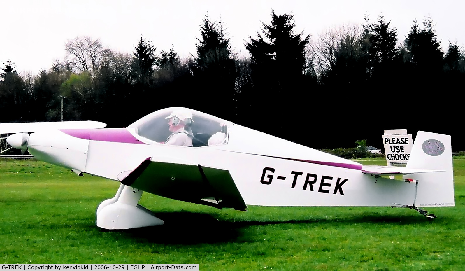 G-TREK, 1995 Jodel D-18 C/N PFA 169-11265, At a Popham fly-in circa 2006.