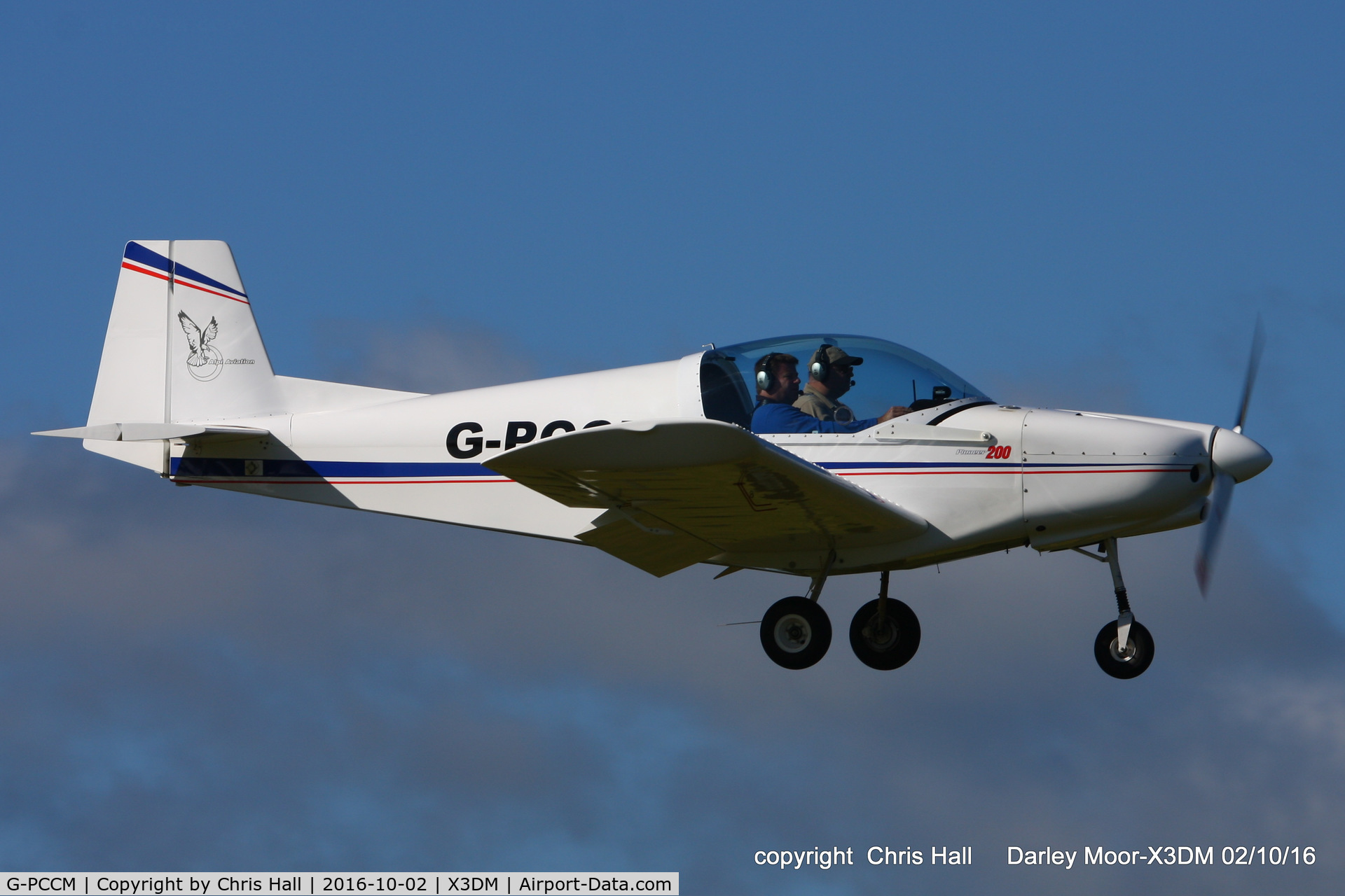 G-PCCM, 2014 Alpi Aviation Pioneer 200-M C/N LAA 334-15250, at Darley Moor Airfield