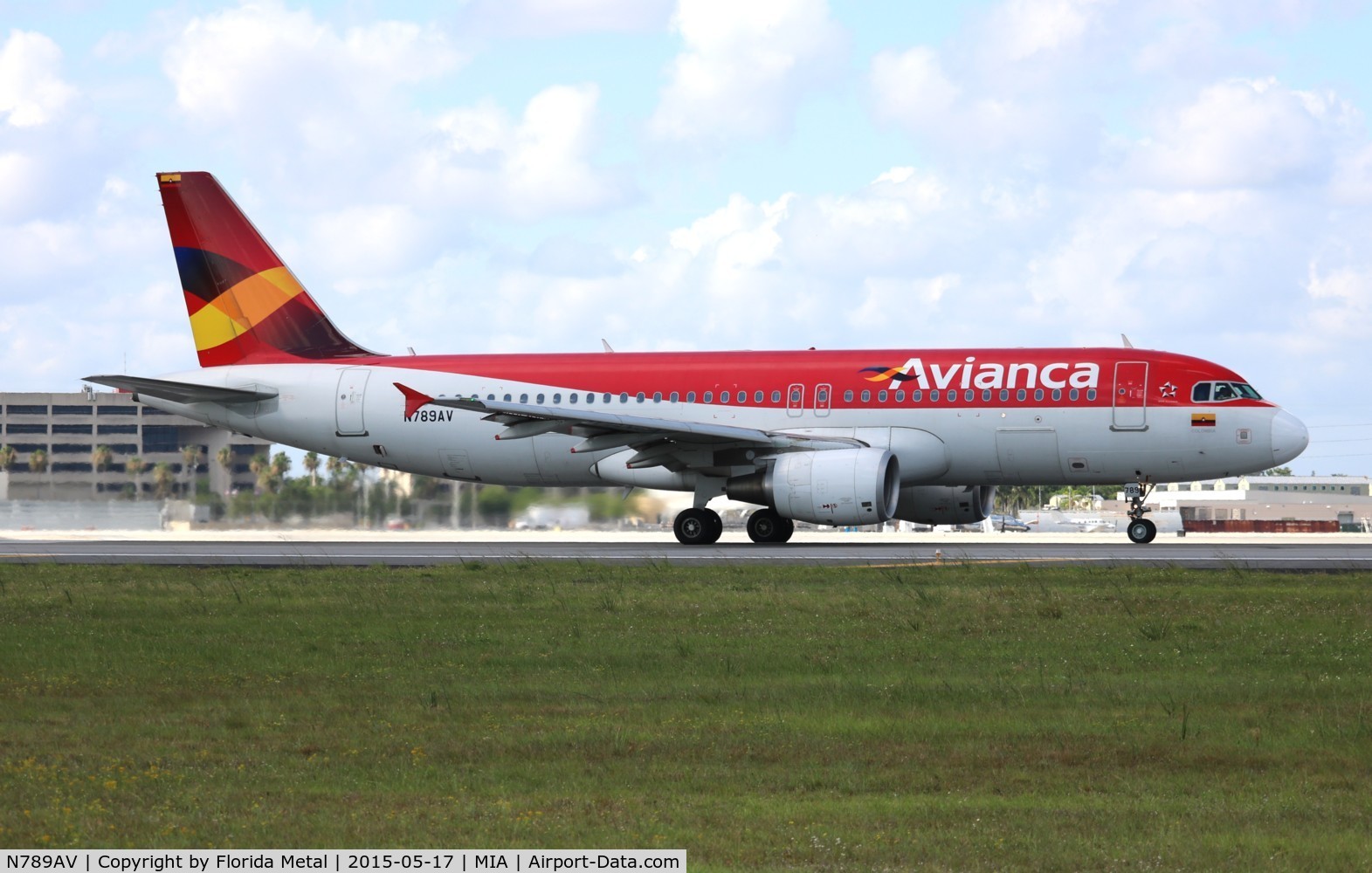 N789AV, 2011 Airbus A320-214 C/N 4789, Avianca