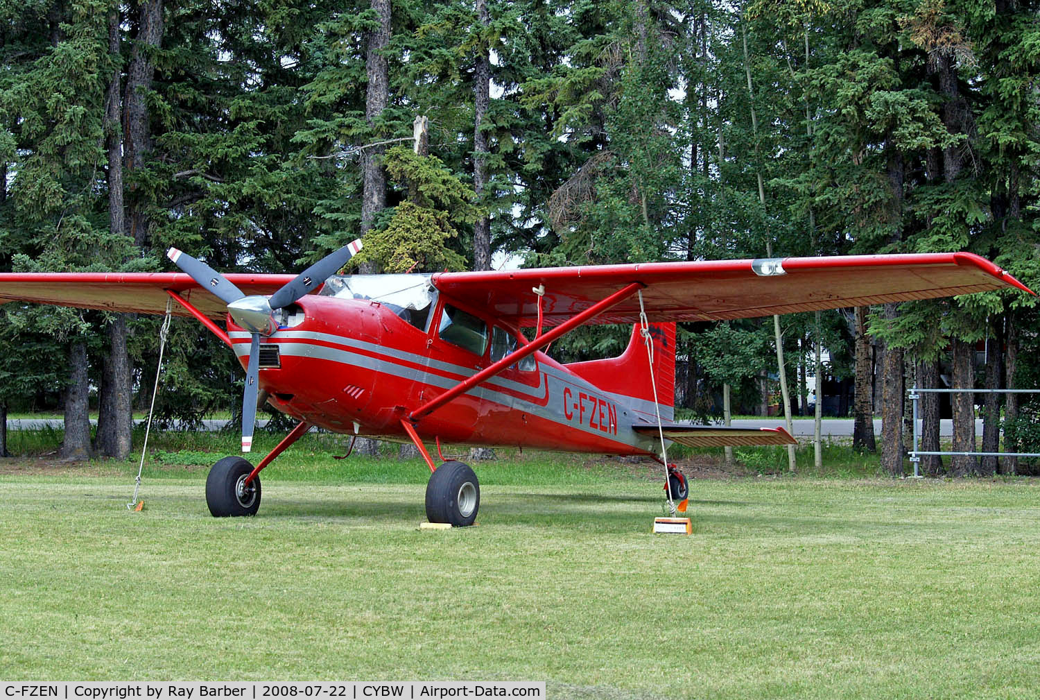 C-FZEN, 1972 Cessna A185E Skywagon 185 C/N 18502070, Cessna A.185E Skywagon 185 [185-02070] (Alpenglow Aviation) Calgary Springbank~C 22/07/2008