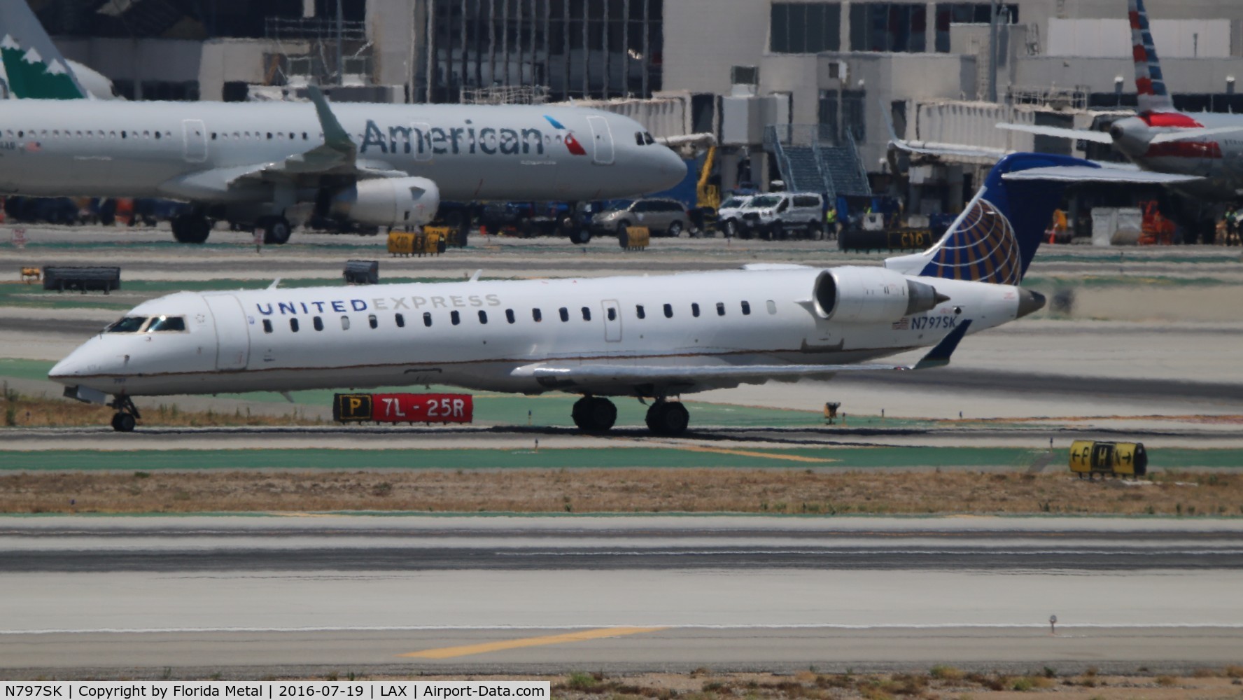 N797SK, 2010 Bombardier CRJ-700 (CL-600-2C10) Regional Jet C/N 10301, United Express