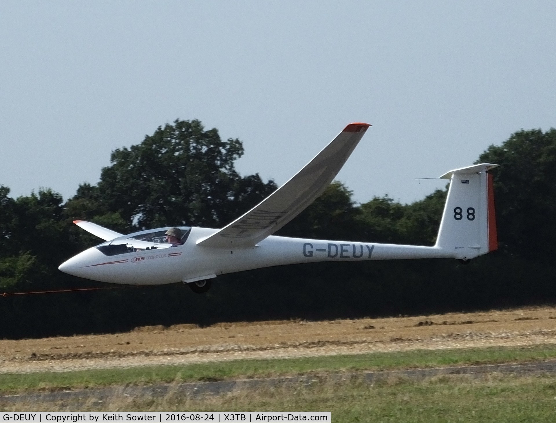 G-DEUY, 1984 Schleicher ASW-20BL C/N 20645, Glider Comp