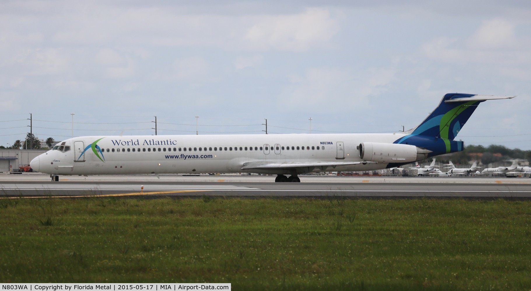 N803WA, 1988 McDonnell Douglas MD-82 (DC-9-82) C/N 49507, World Atlantic