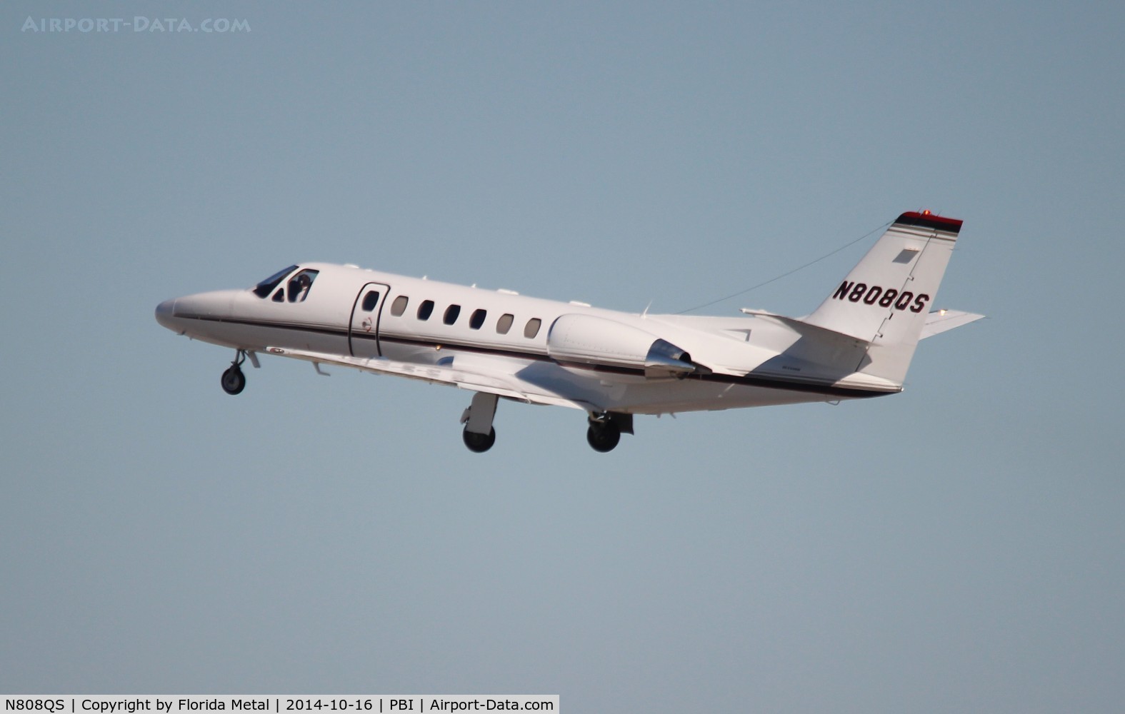 N808QS, 2002 Cessna 560 Citation Encore C/N 560-0619, Net Jets