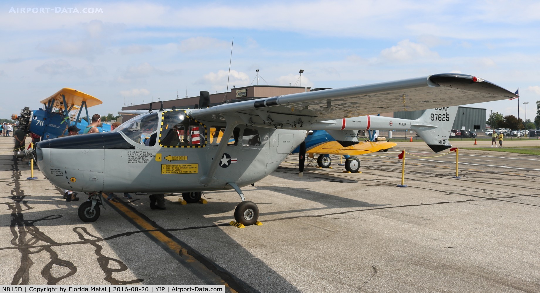 N815D, 1969 Cessna M337B (O-2A) Super Skymaster C/N 337M-0423 (69-7625), Cessna M337B painted as an O-2