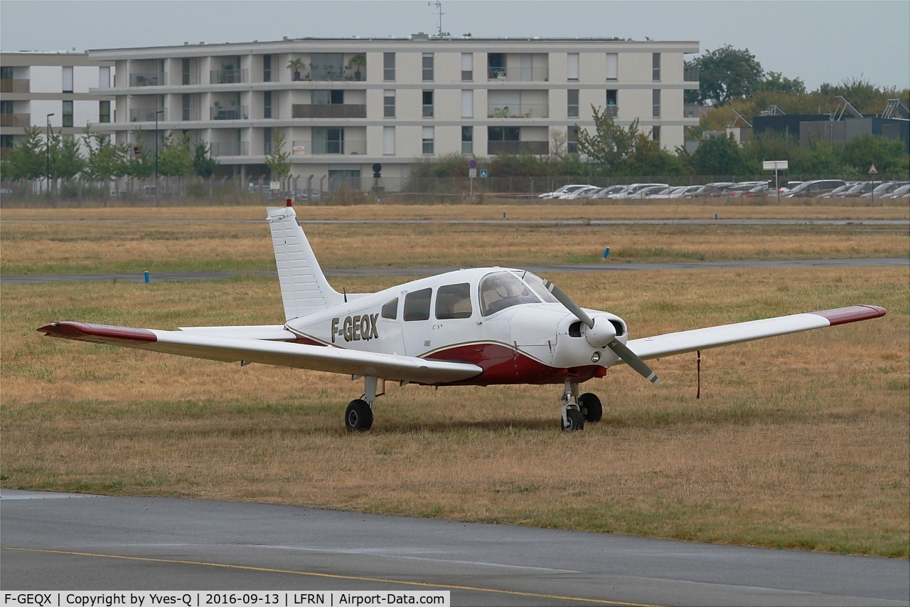 F-GEQX, Piper PA-28-161 Warrior II C/N 28-7716080, Piper PA-28-161 Warrior II, Rennes-St Jacques Flying club (LFRN-RNS)