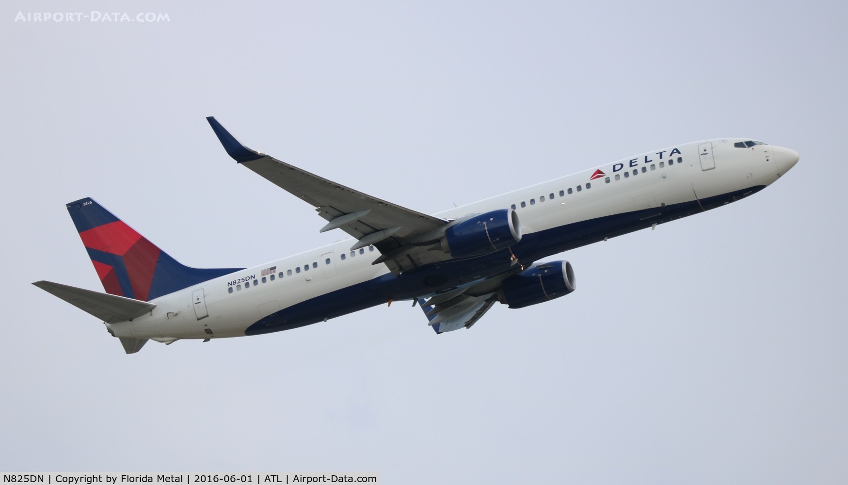 N825DN, 2014 Boeing 737-932/ER C/N 31936, Delta
