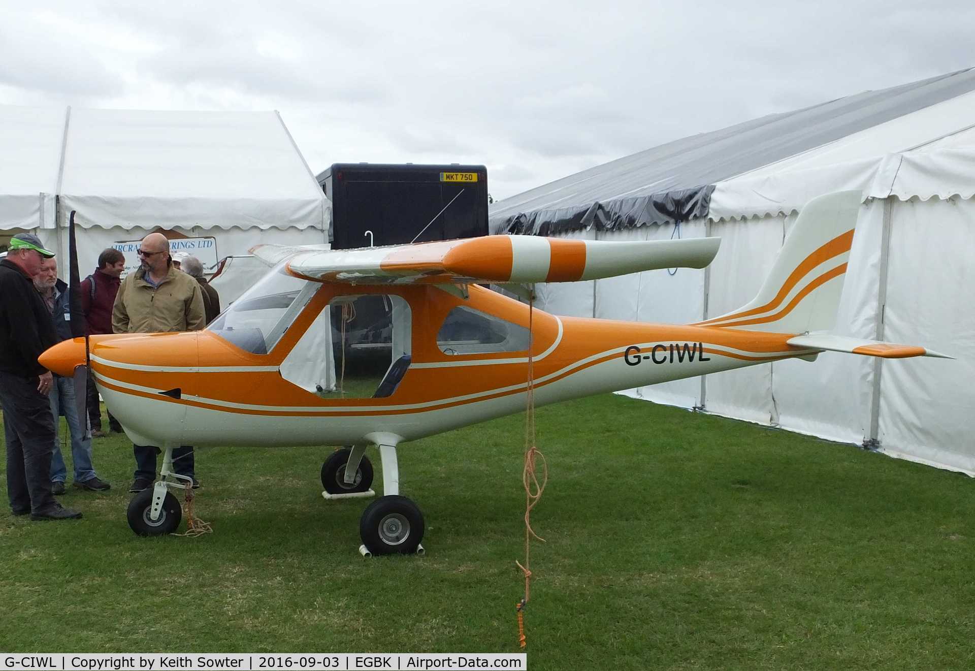 G-CIWL, 2015 Techpro Aviation Merlin 100UL C/N 0012, LAA Flyin