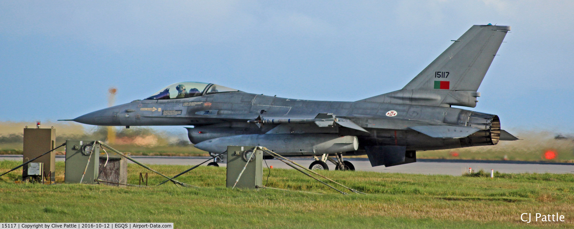 15117, 1993 Lockheed F-16AM Fighting Falcon C/N AA-16, In action at RAF Lossiemouth EGQS during Exercise Joint Warrior 16-2