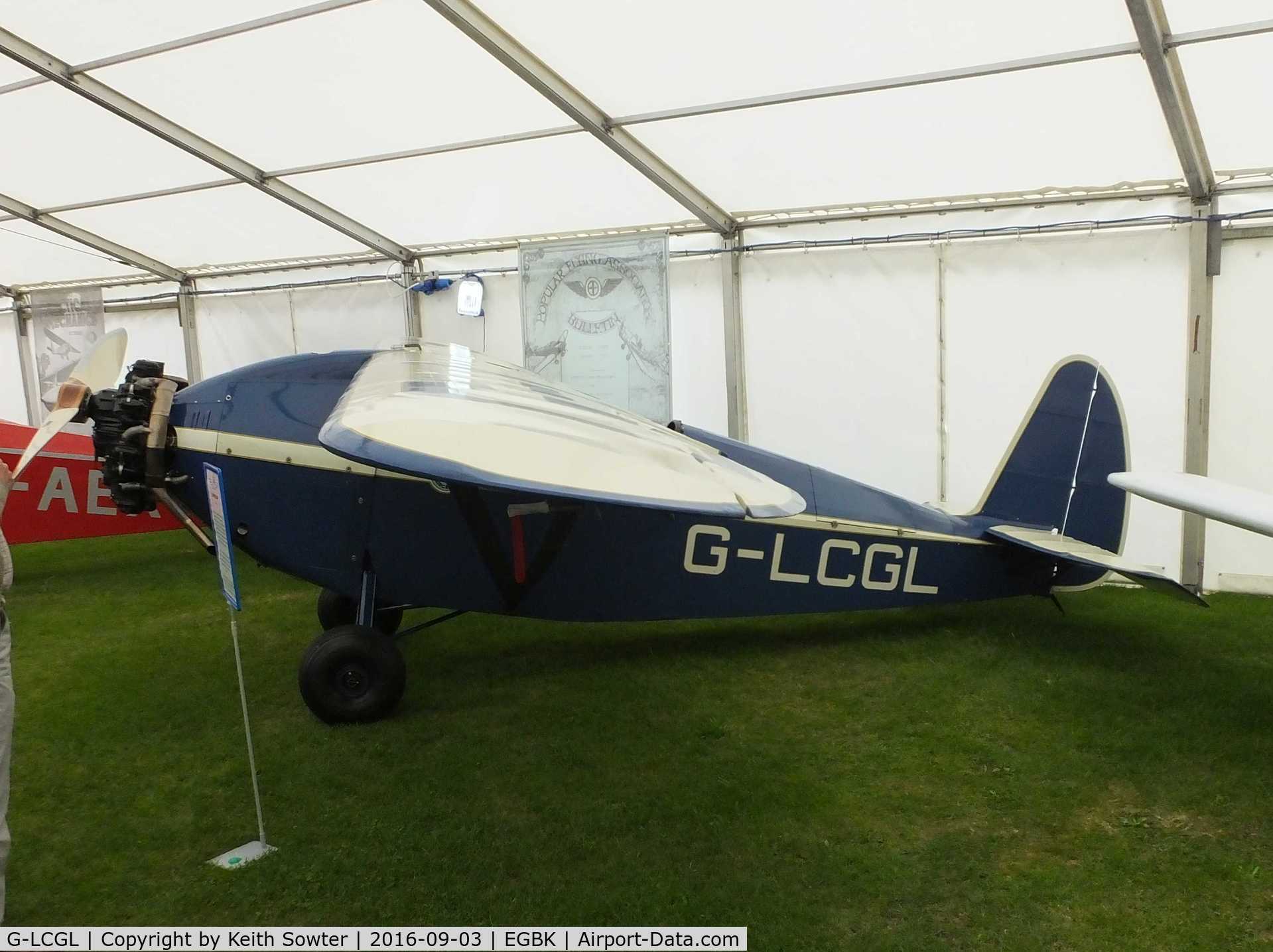 G-LCGL, 1993 Comper CLA7 Swift Replica C/N PFA 103-11089, LAA Flyin