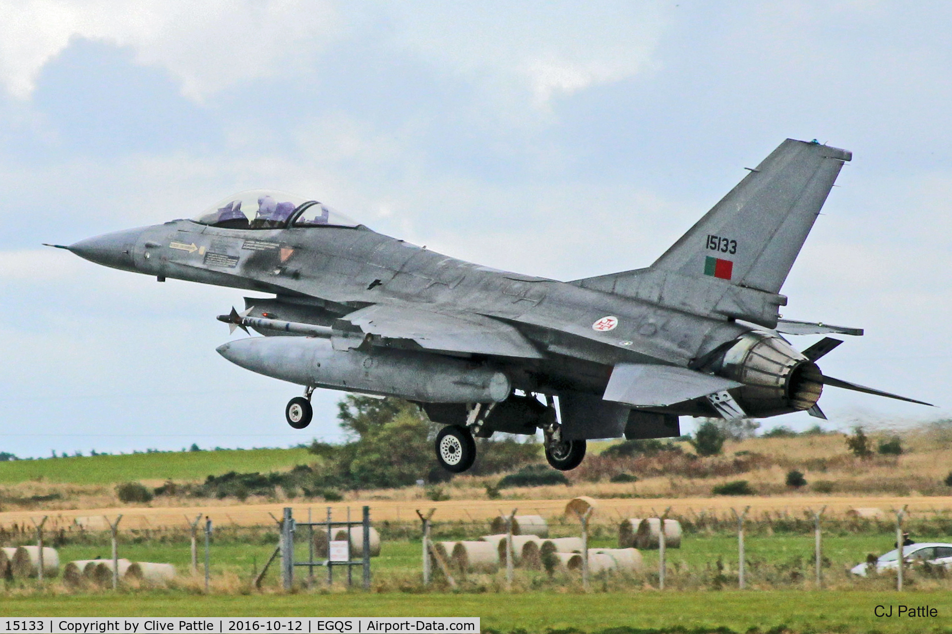 15133, General Dynamics F-16AM Fighting Falcon C/N 61-629, In action at RAF Lossiemouth EGQS during Exercise Joint Warrior 16-2
