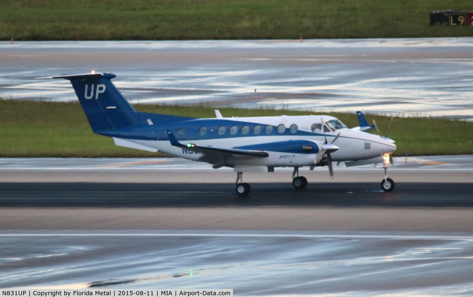 N831UP, 2014 Beechcraft 350 King Air C/N FL-943, Wheels Up