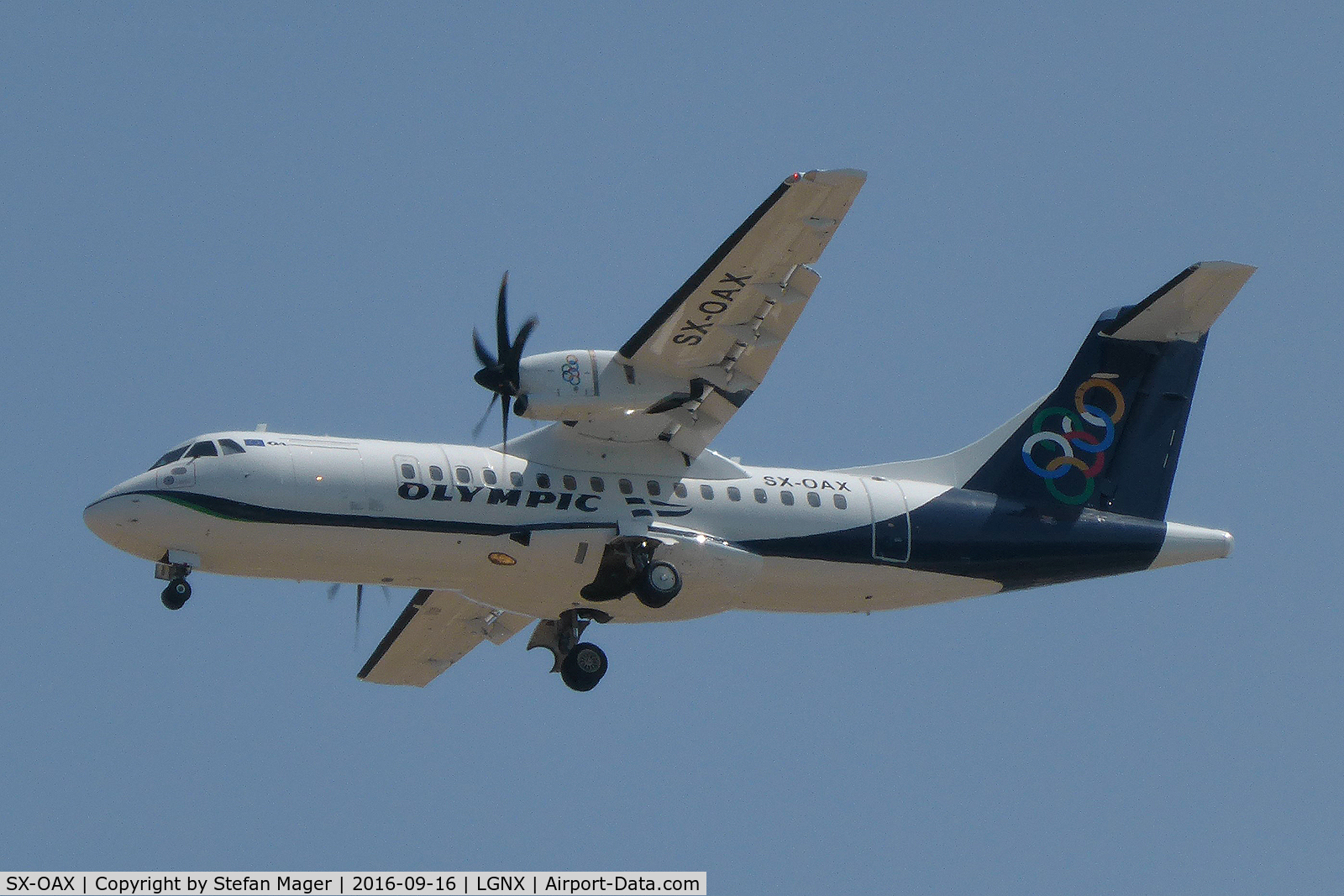 SX-OAX, 2014 ATR 42-600 C/N 1016, Olympic ATR-42-600 @JNX
