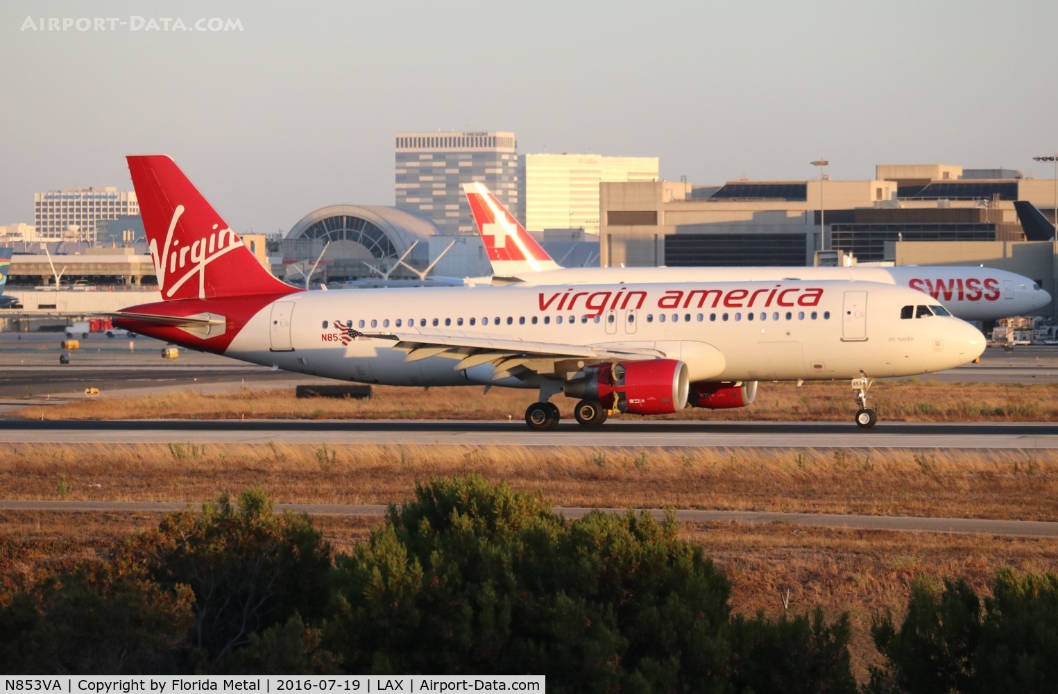 N853VA, 2012 Airbus A320-214 C/N 5034, Virgin America