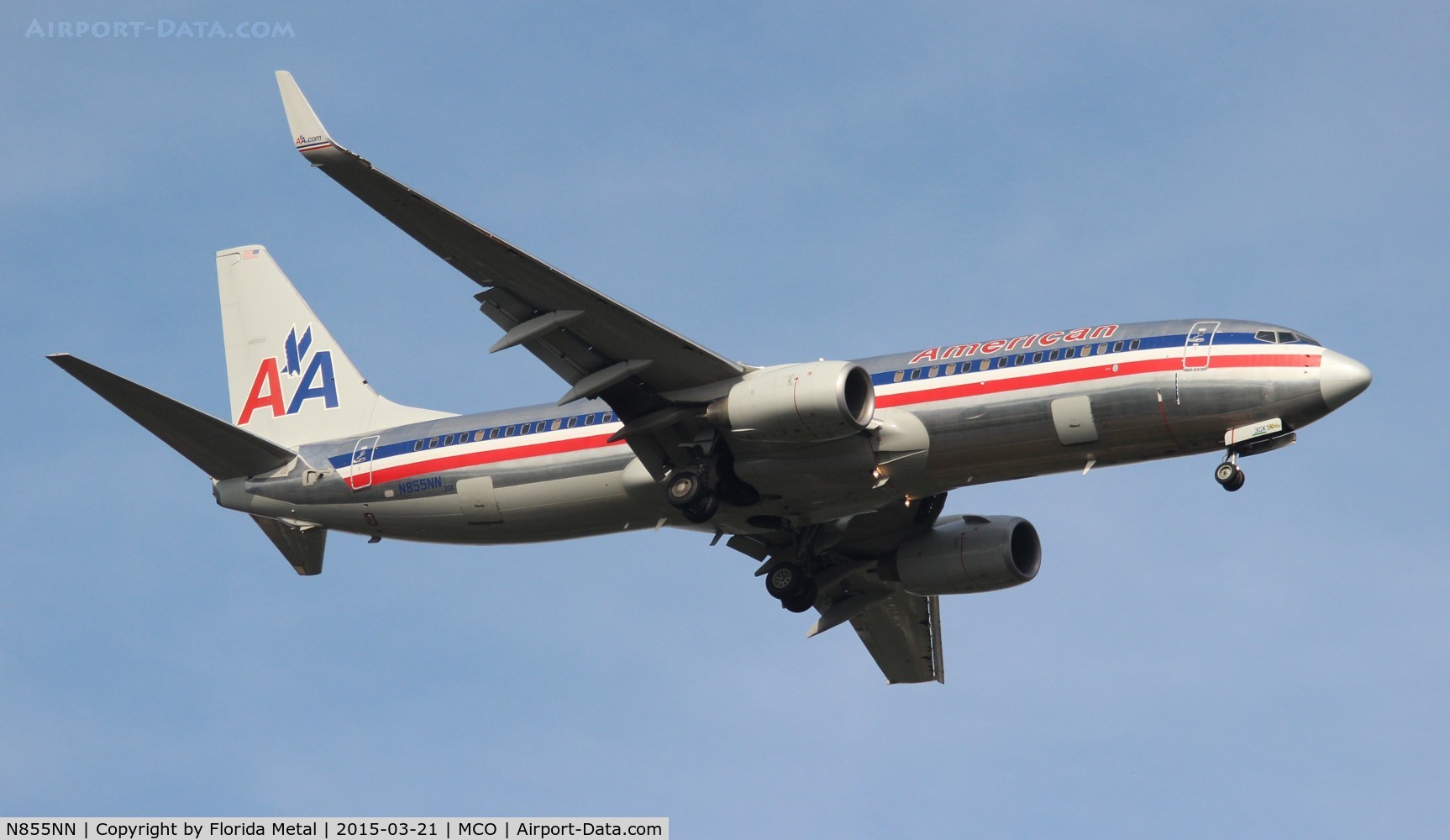 N855NN, 2010 Boeing 737-823 C/N 40582, American