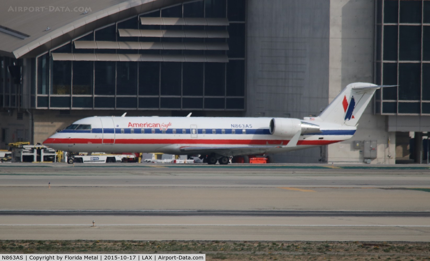 N863AS, 2001 Bombardier CRJ-200ER (CL-600-2B19) C/N 7487, American Eagle