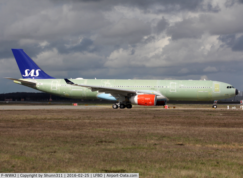 F-WWKJ, 2016 Airbus A330-343 C/N 1715, C/n 1715 - For SAS - Scandinavian Airlines