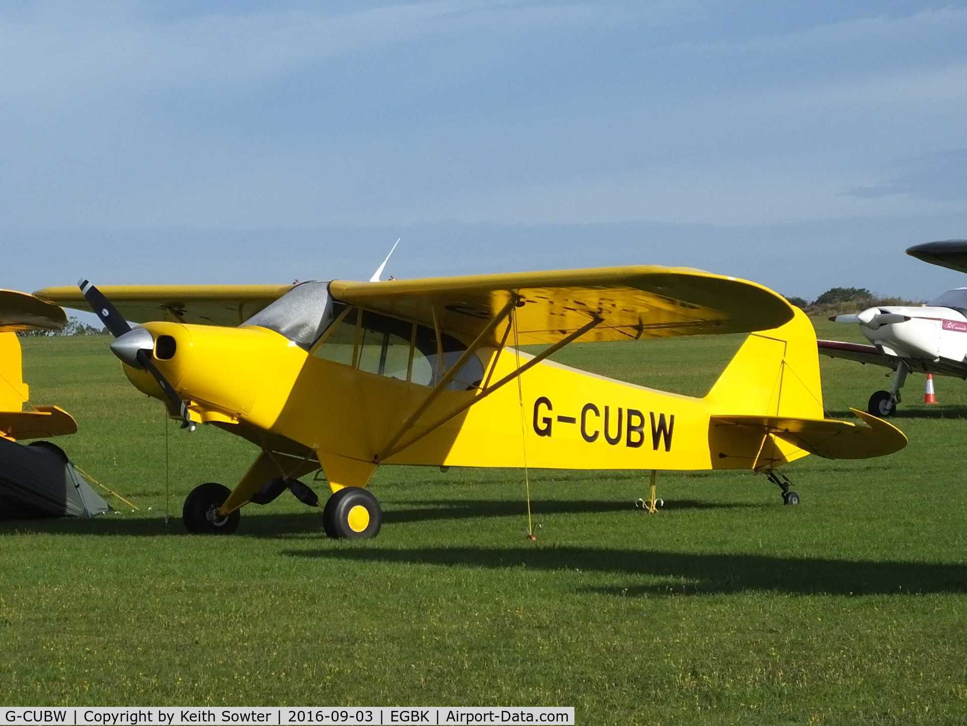 G-CUBW, 2005 Wag-Aero CUBy Acro Trainer C/N PFA 108-13581, LAA FLY-IN