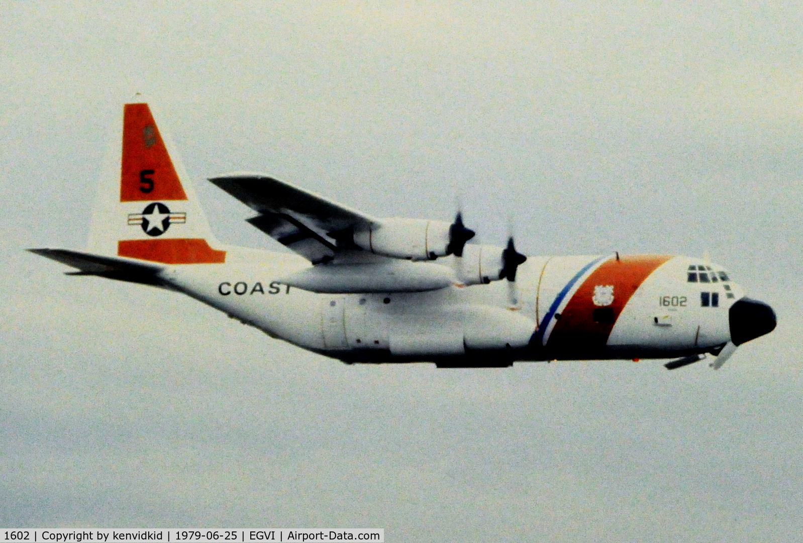 1602, Lockheed HC-130H Hercules C/N 382-4782, At the 1979 International Air Tattoo Greenham Common, copied from slide.